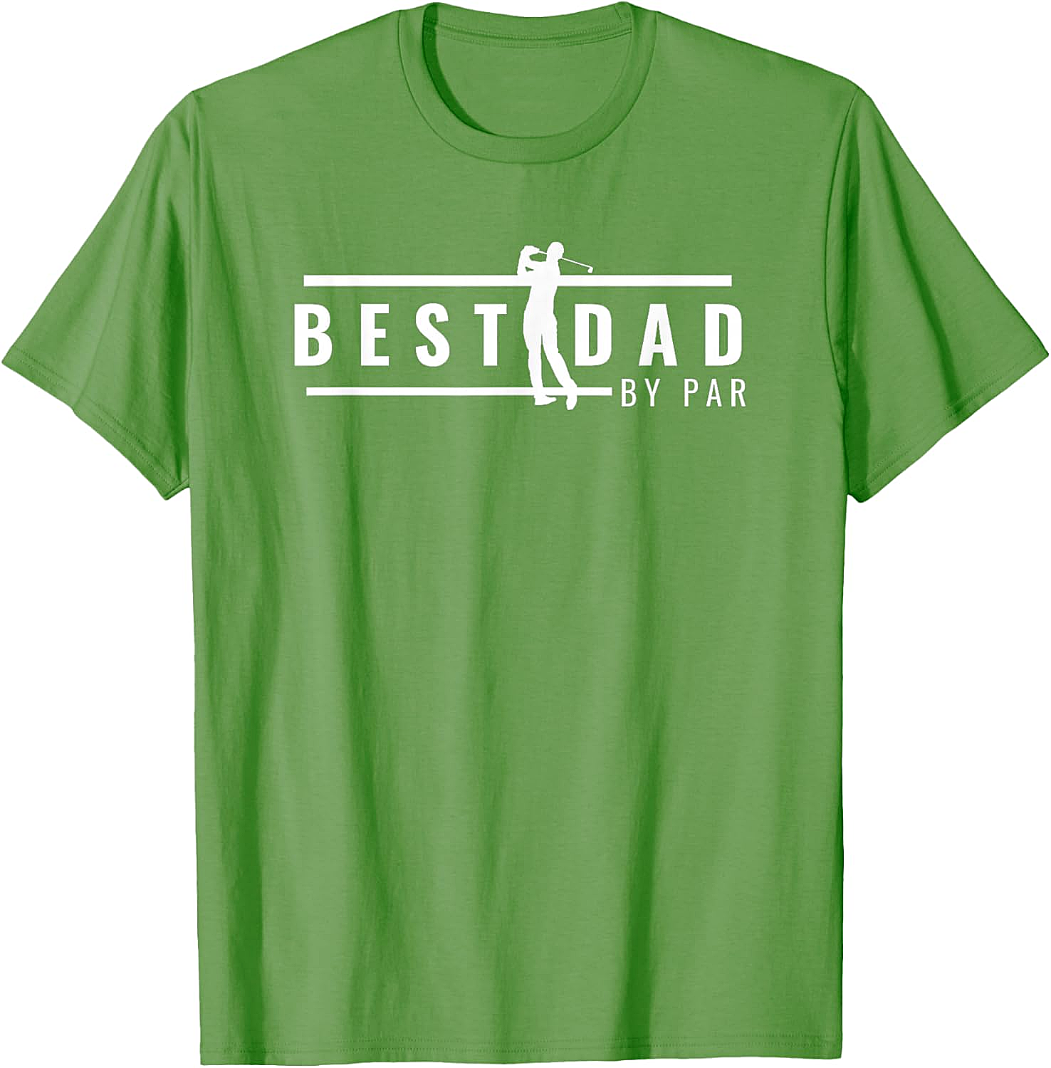  Best Dad by Par T-Shirt Funny Golf Dad Gift Tee