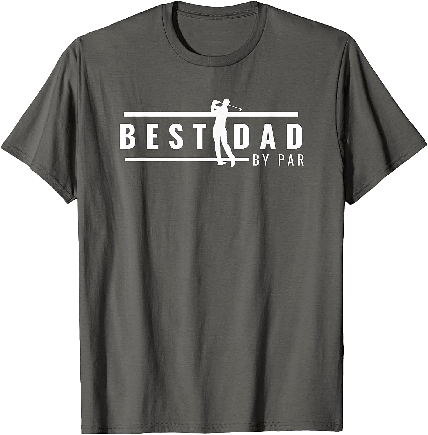  Best Dad by Par T-Shirt Funny Golf Dad Gift Tee