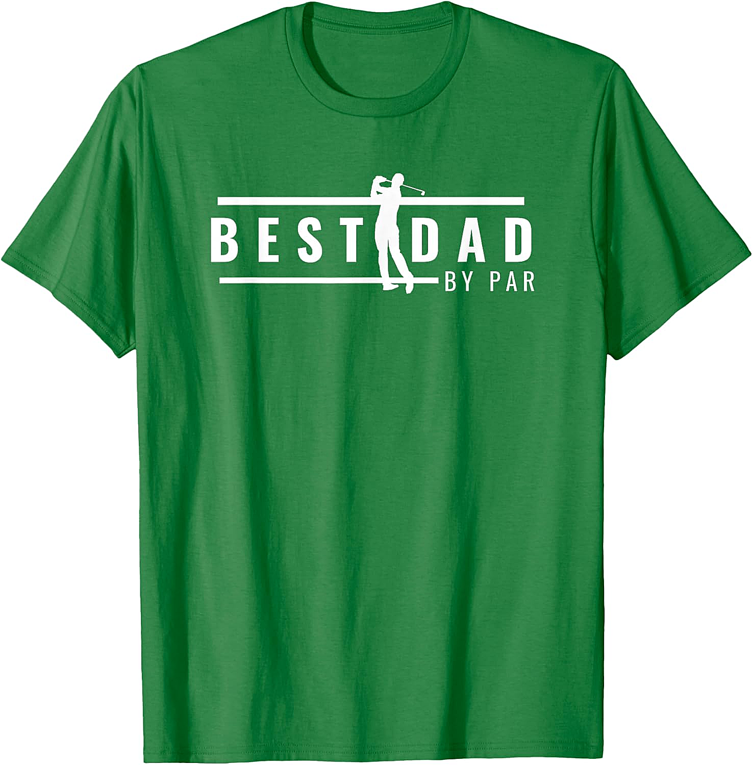  Best Dad by Par T-Shirt Funny Golf Dad Gift Tee