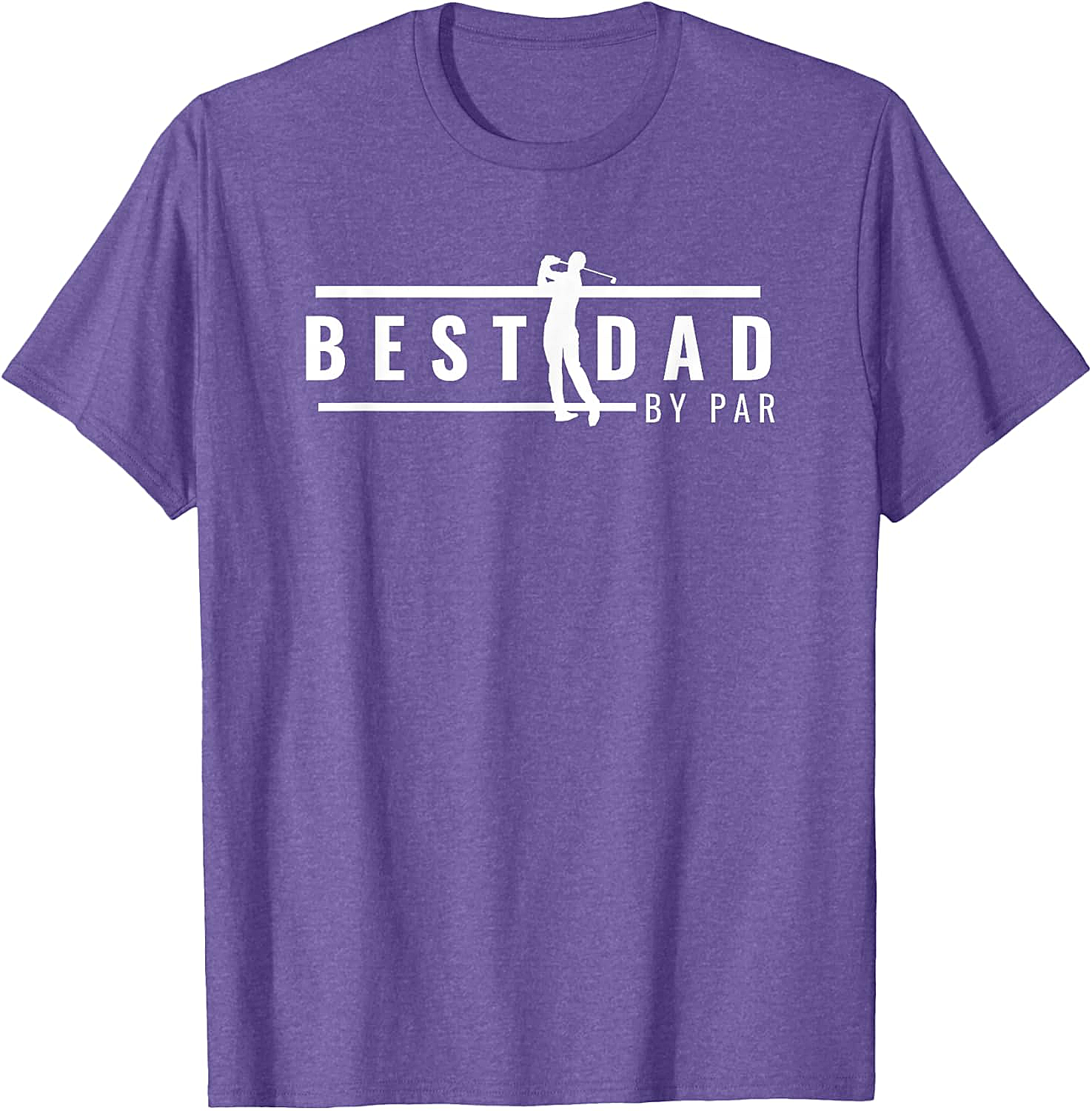  Best Dad by Par T-Shirt Funny Golf Dad Gift Tee