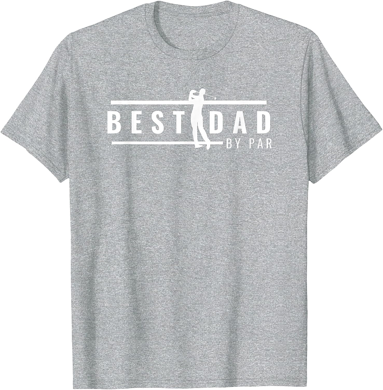  Best Dad by Par T-Shirt Funny Golf Dad Gift Tee