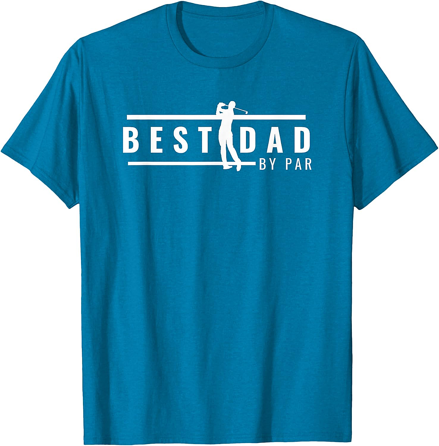  Best Dad by Par T-Shirt Funny Golf Dad Gift Tee