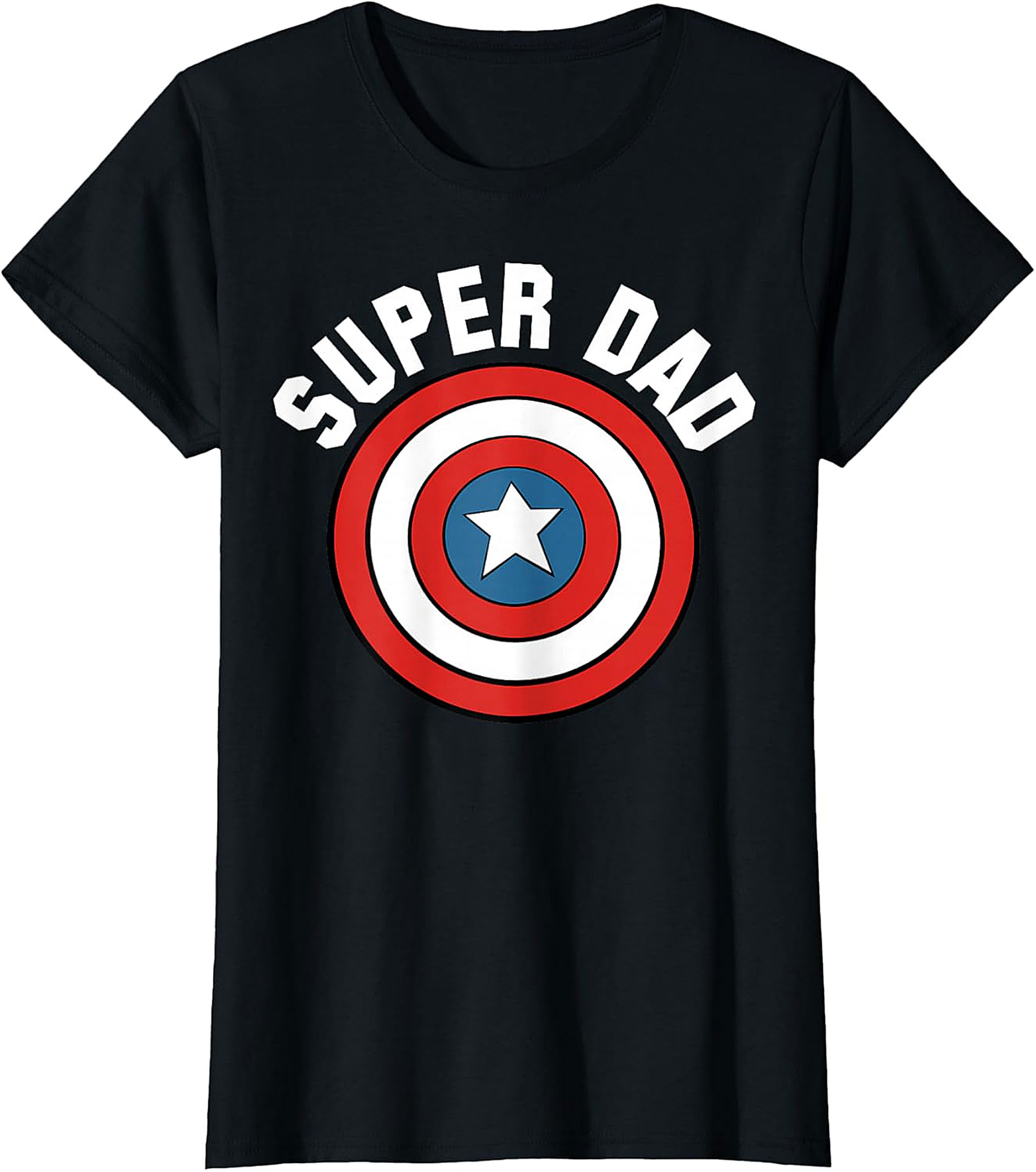 Super Dad Shield Graphic T-Shirt