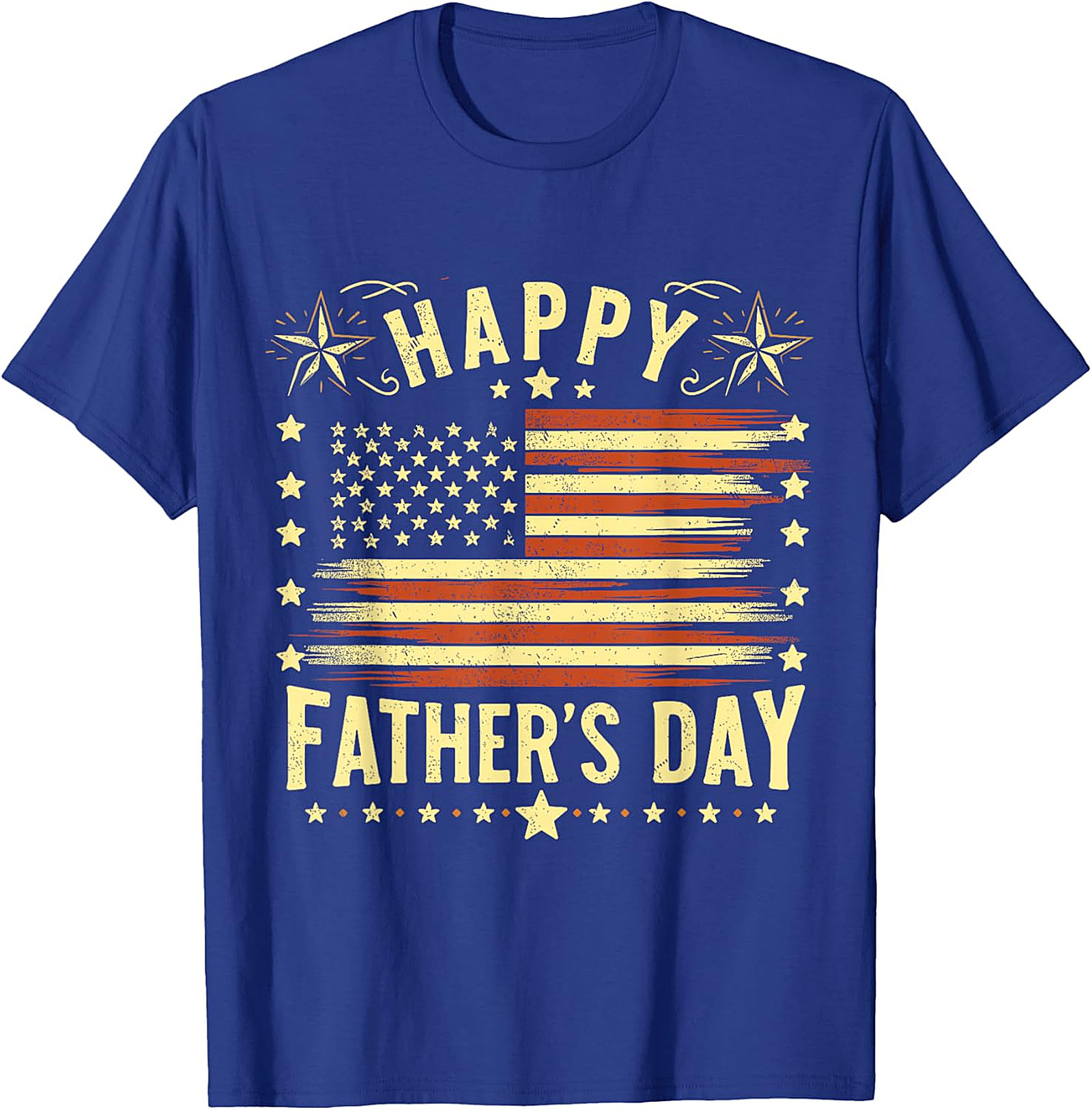 Happy Father's Day T-Shirt | Patriotic Dad Tee Gift