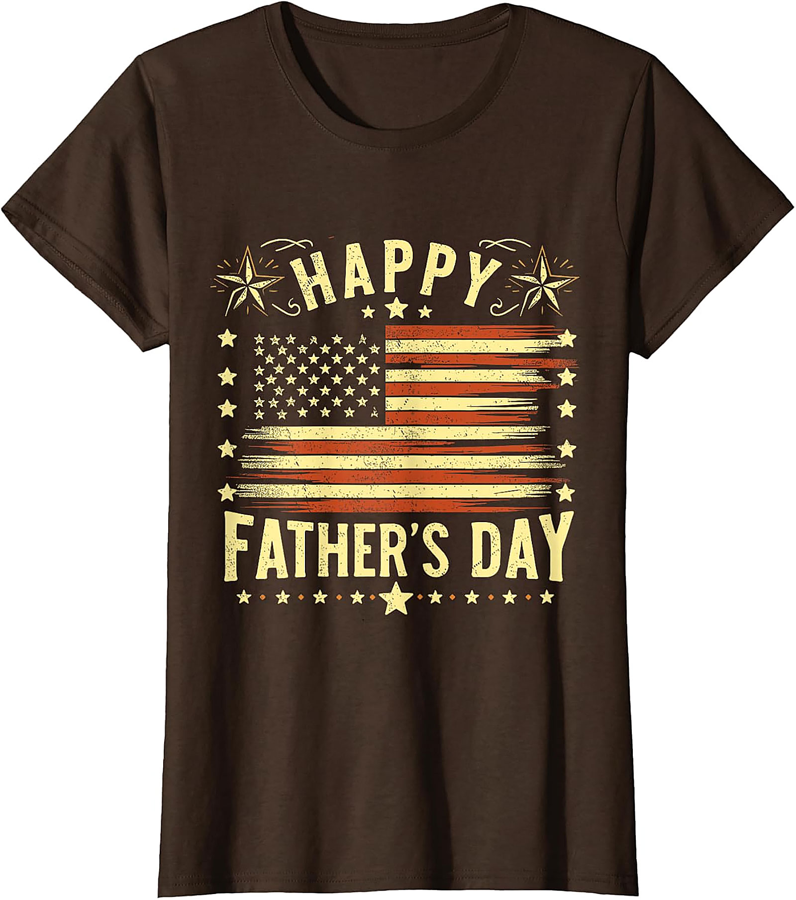 Happy Father's Day T-Shirt | Patriotic Dad Tee Gift