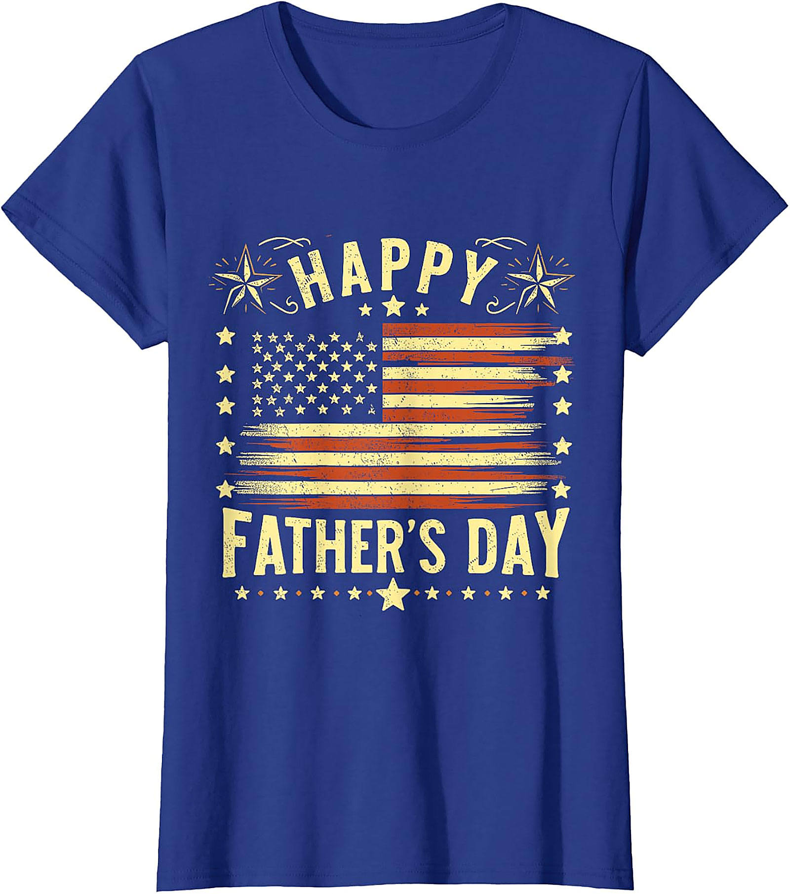 Happy Father's Day T-Shirt | Patriotic Dad Tee Gift
