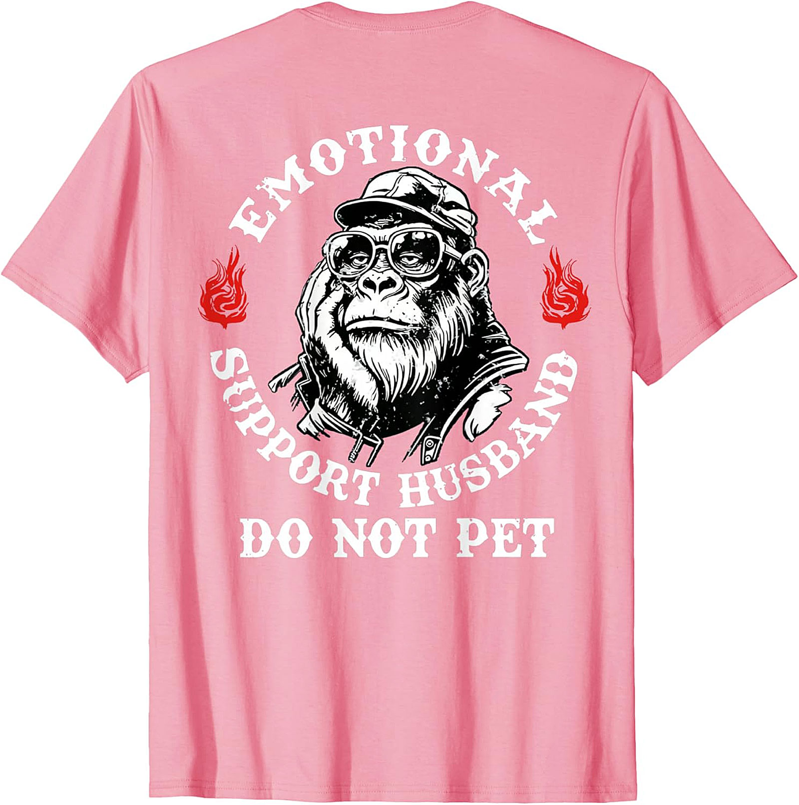 Emotional Support Husband Do Not Pet Funny T-Shirt