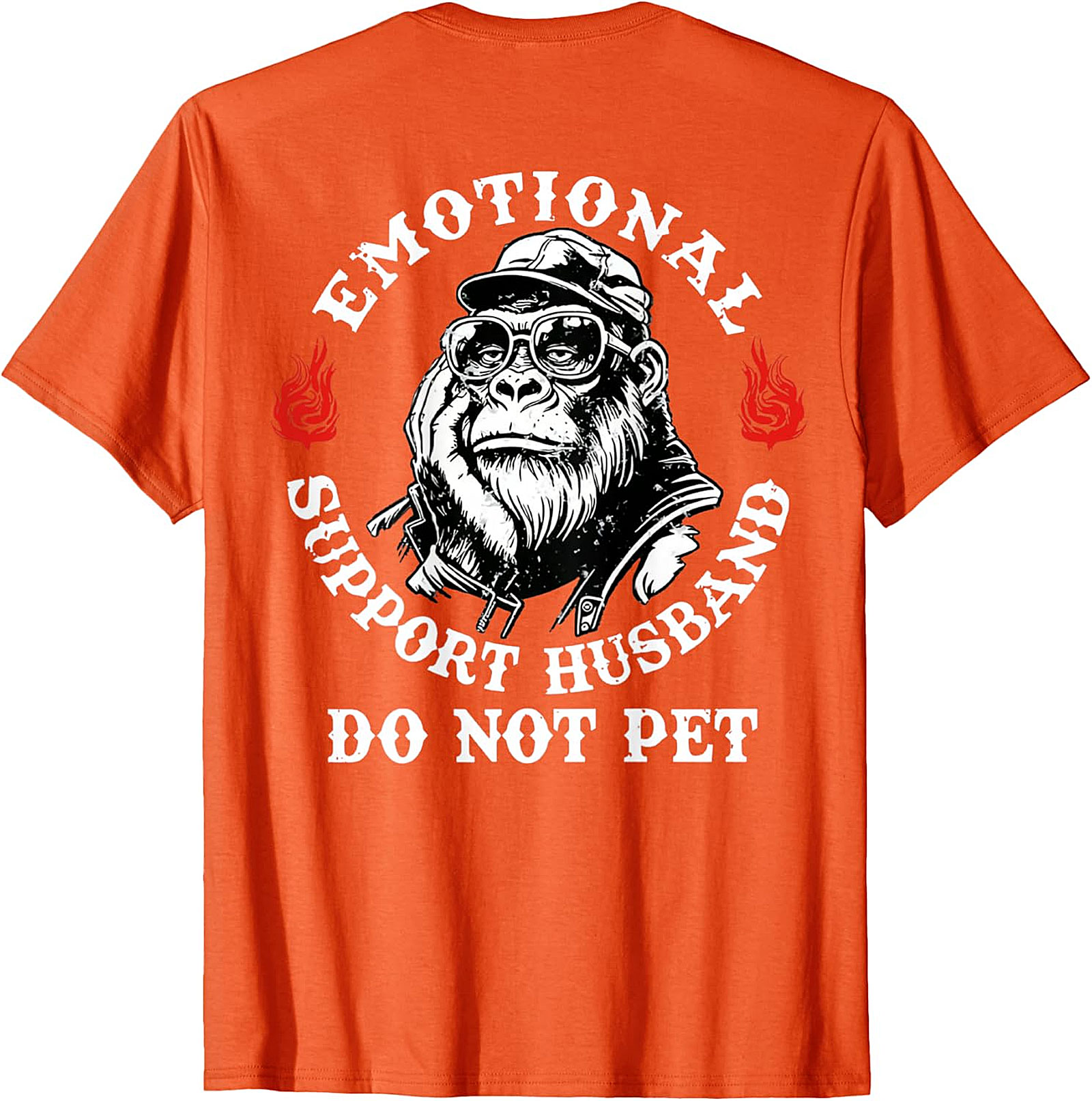 Emotional Support Husband Do Not Pet Funny T-Shirt