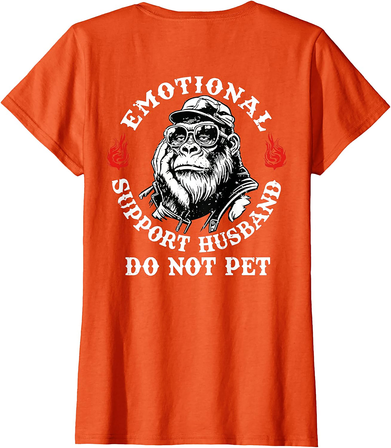 Emotional Support Husband Do Not Pet Funny T-Shirt