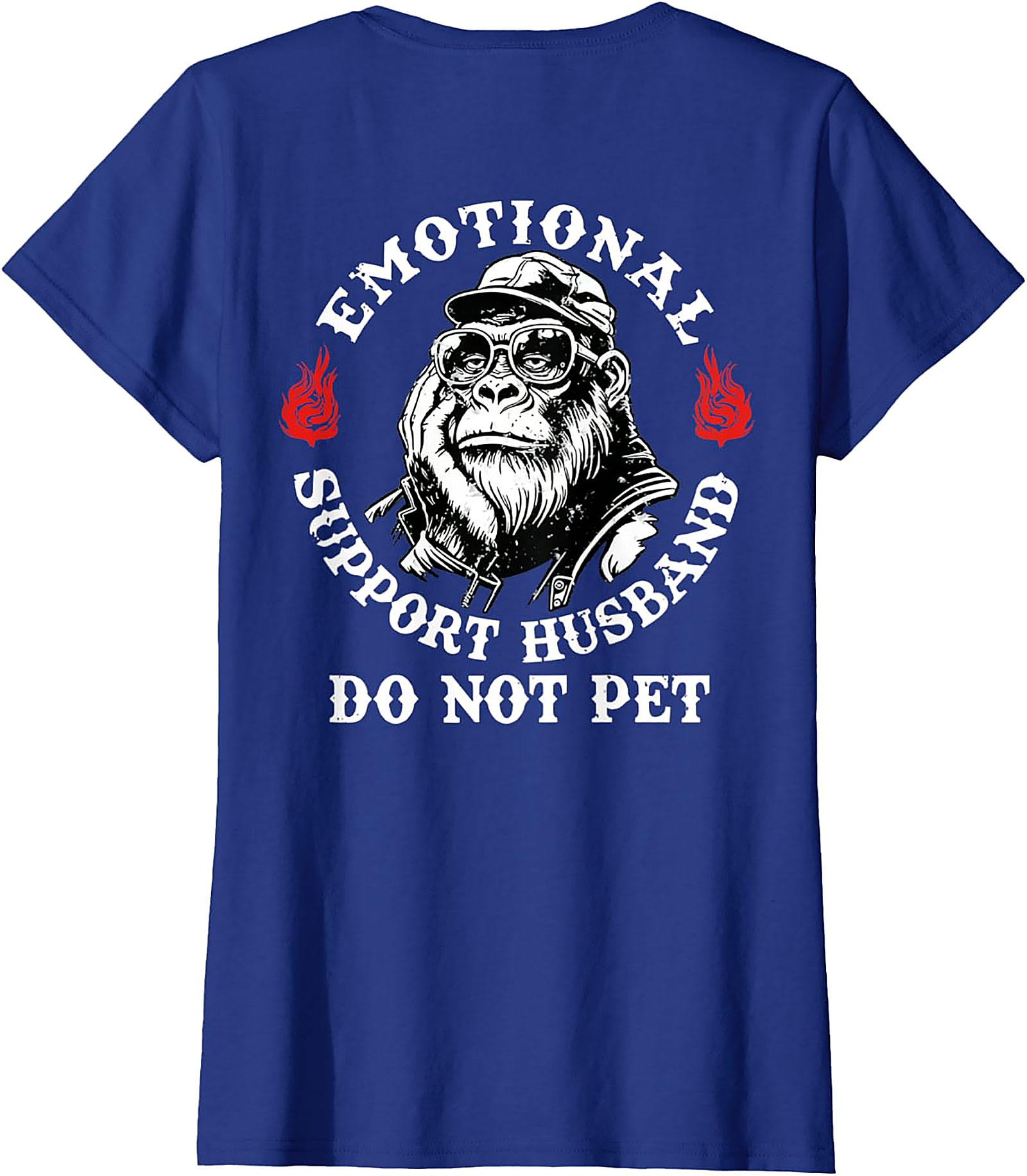 Emotional Support Husband Do Not Pet Funny T-Shirt