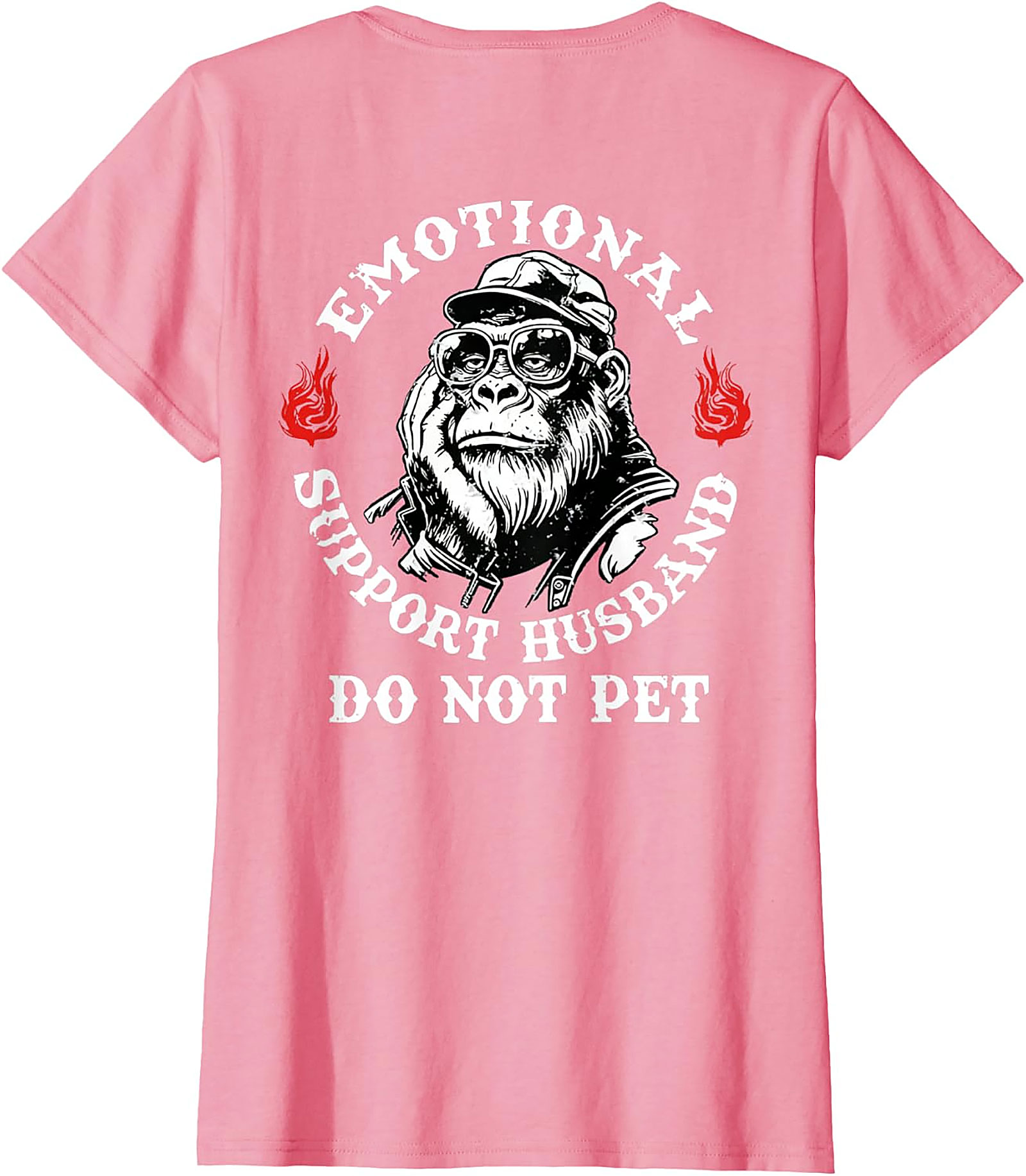 Emotional Support Husband Do Not Pet Funny T-Shirt