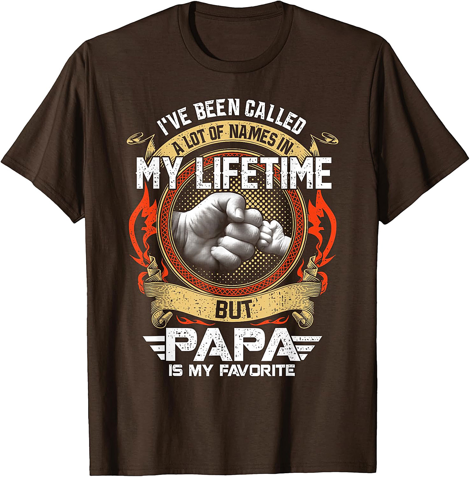 Papa Is My Favorite T-Shirt - Sentimental Father's Day Gift