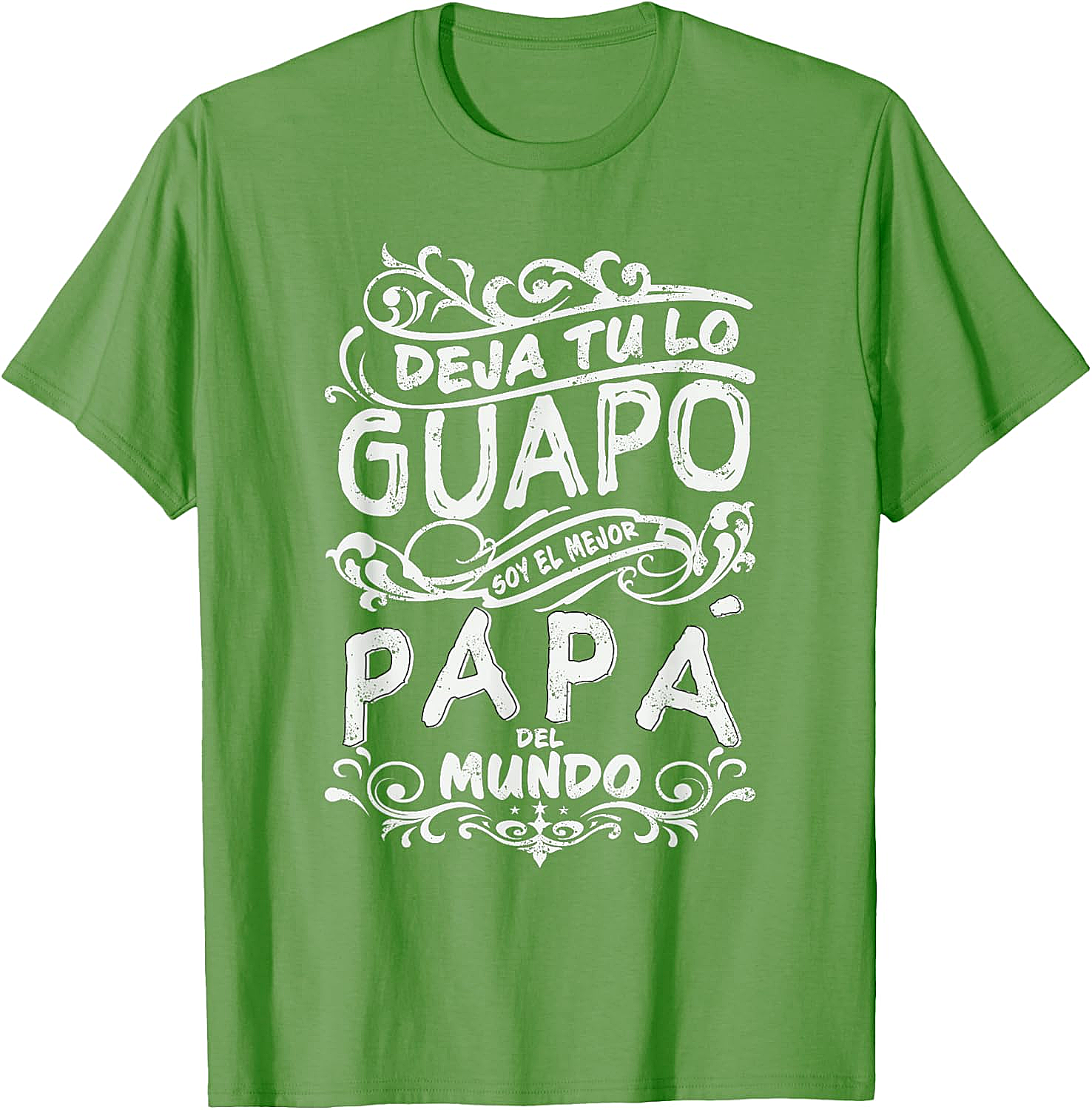 Mejor Papa del Mundo T-Shirt Best Dad Ever Father's Day
