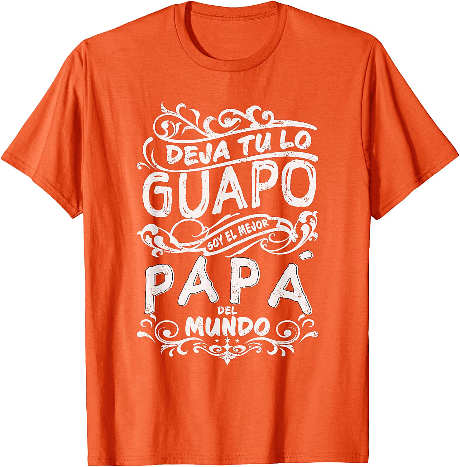 Mejor Papa del Mundo T-Shirt Best Dad Ever Father's Day