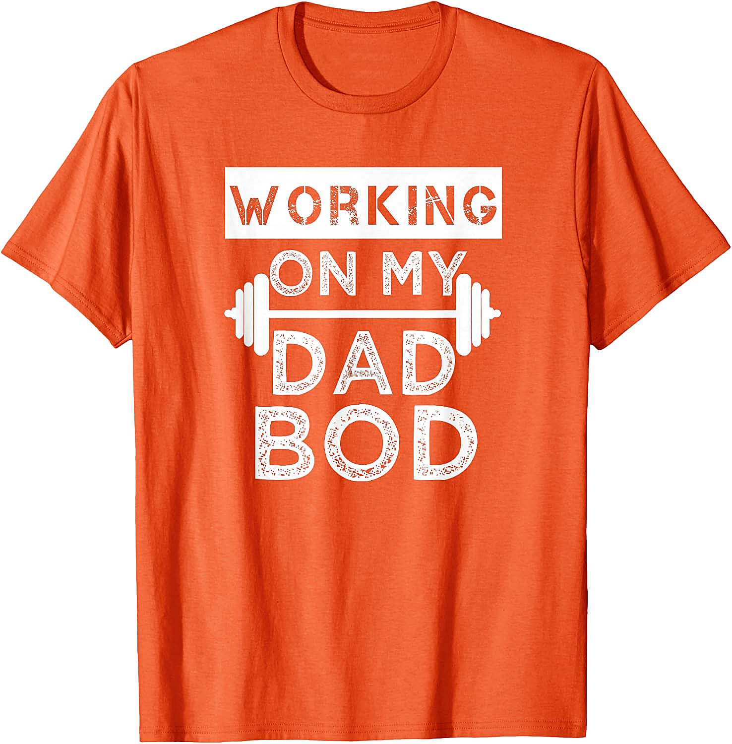  Working on My Dad BOD T-Shirt Funny Gym Tee Fathers Day Gift