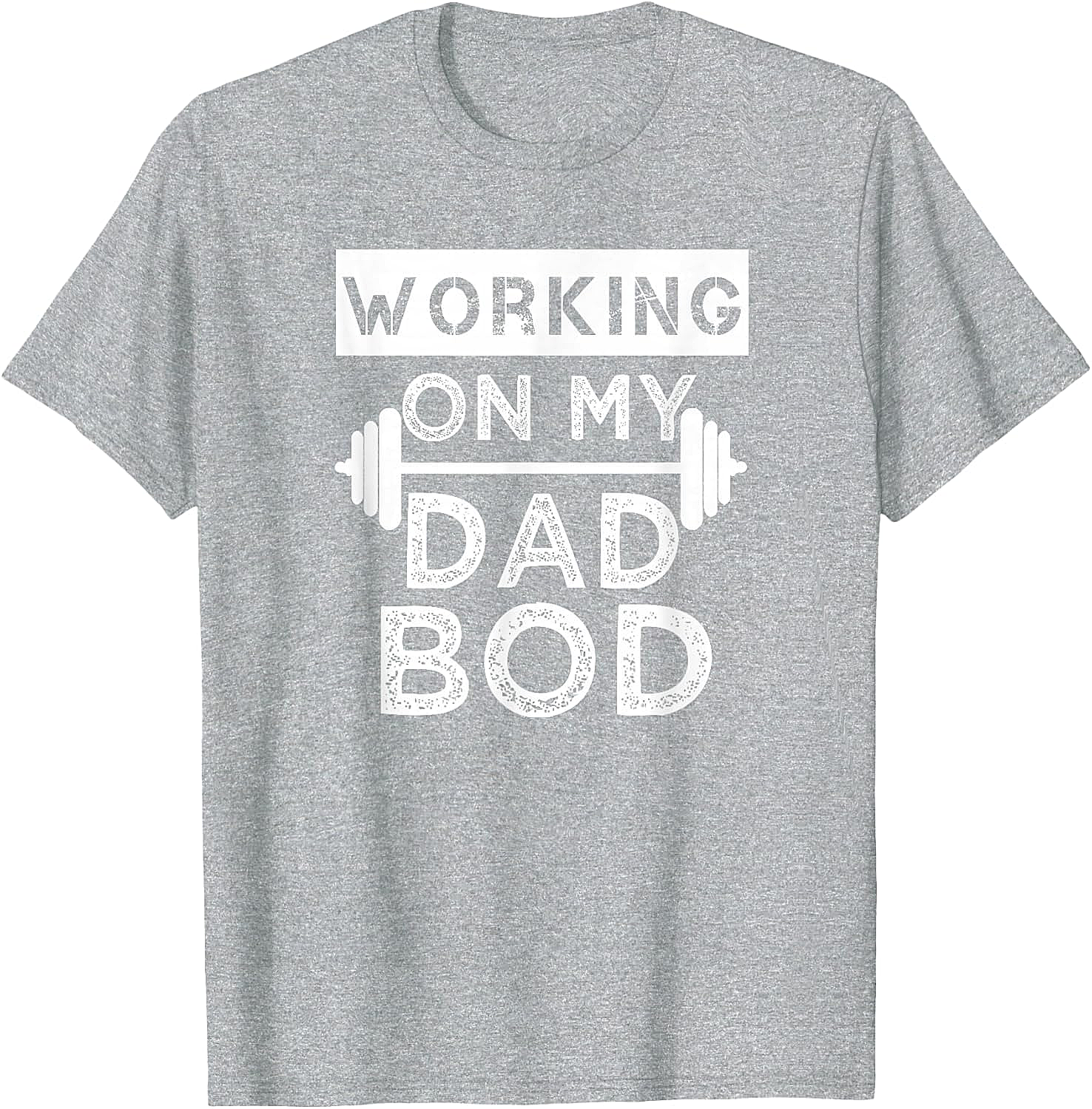  Working on My Dad BOD T-Shirt Funny Gym Tee Fathers Day Gift