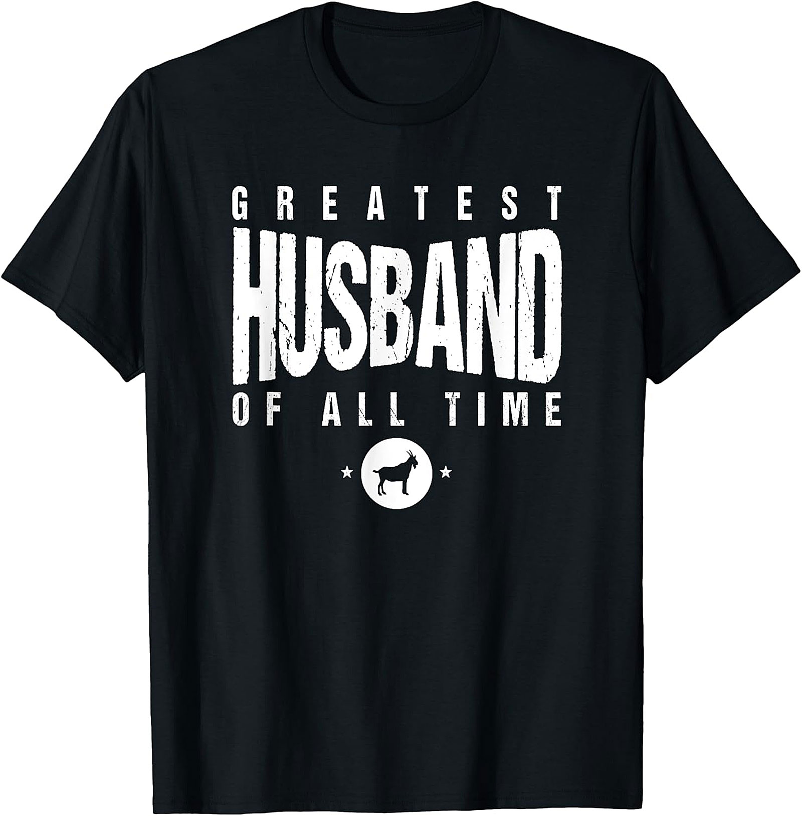Greatest Husband GOAT T-Shirt | #1 Husband Gift