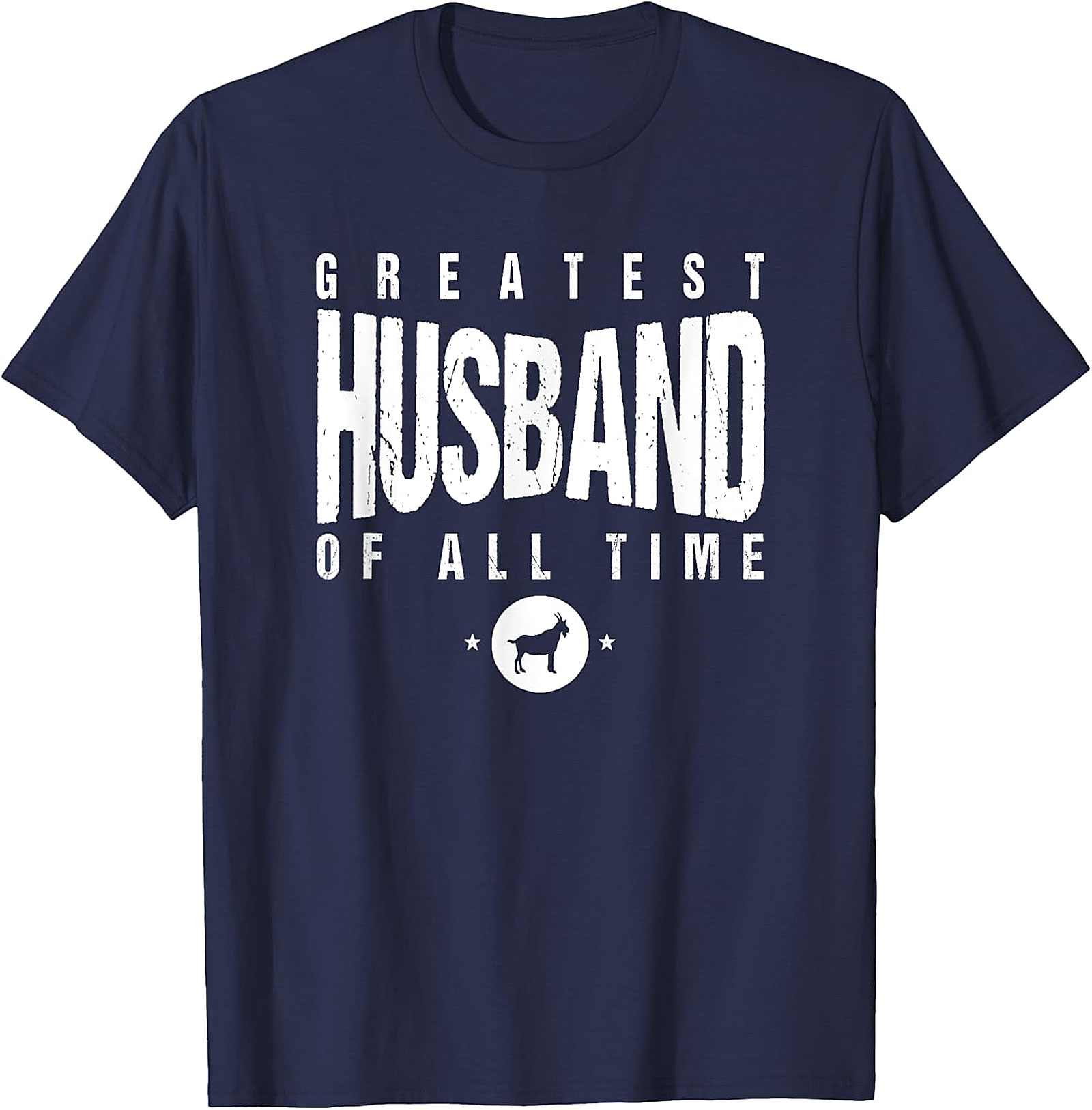 Greatest Husband GOAT T-Shirt | #1 Husband Gift