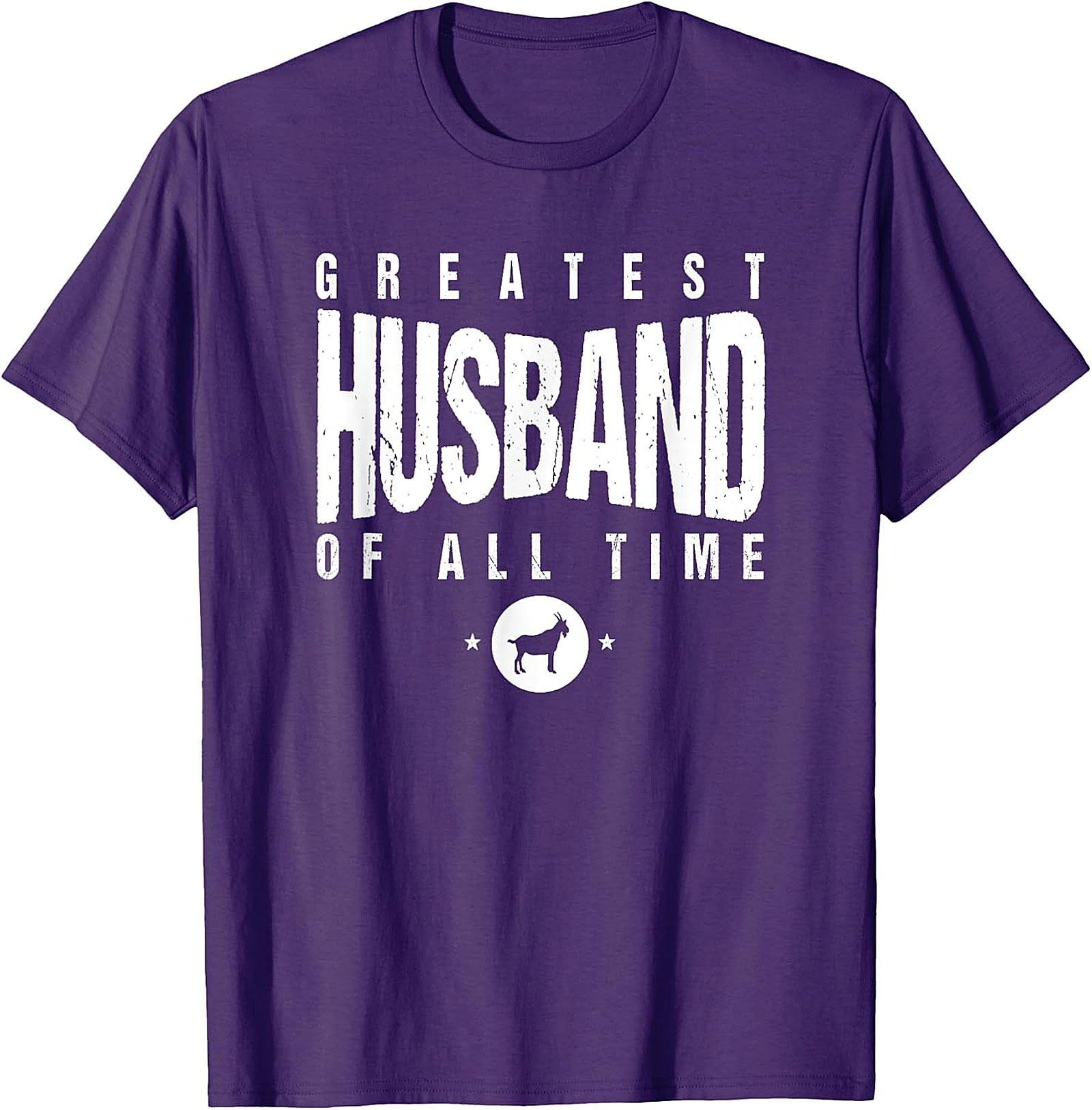Greatest Husband GOAT T-Shirt | #1 Husband Gift