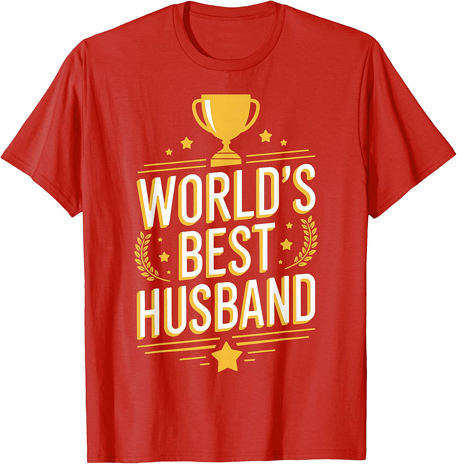 World's Best Husband Trophy T-Shirt | Gift Idea