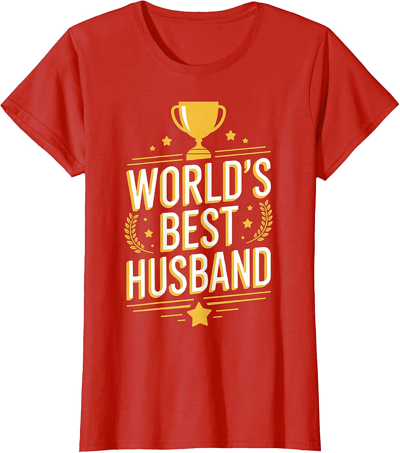World's Best Husband Trophy T-Shirt | Gift Idea