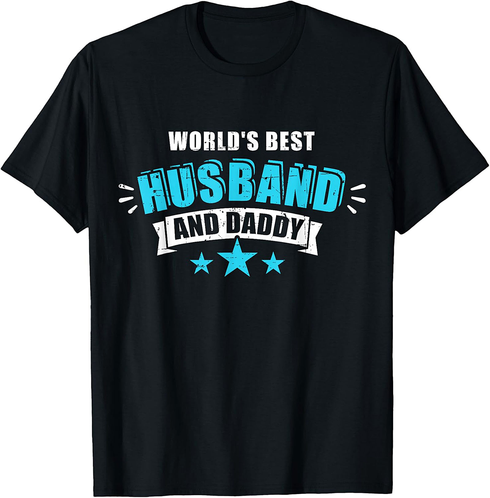 World's Best Husband & Dad T-Shirt | Father's Day Gift