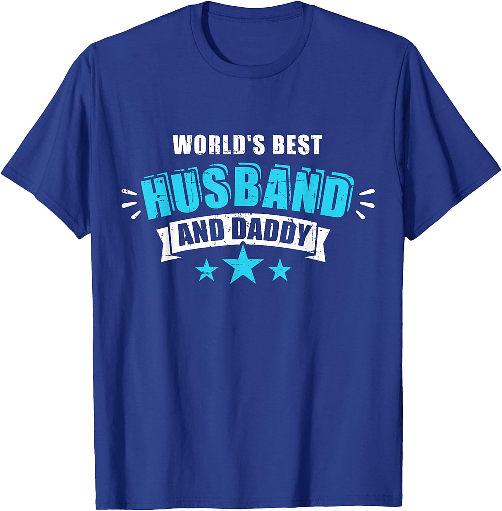 World's Best Husband & Dad T-Shirt | Father's Day Gift