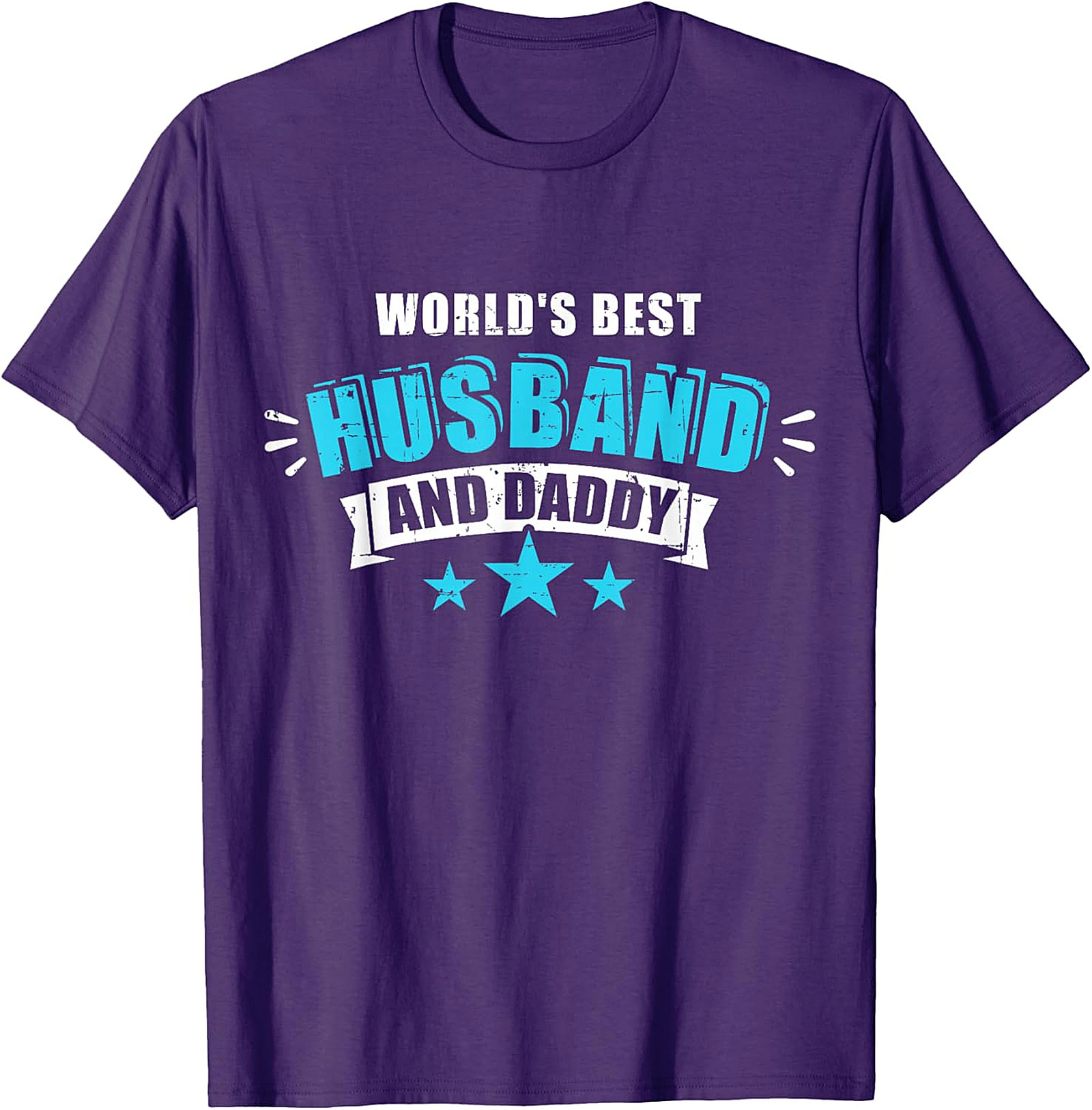 World's Best Husband & Dad T-Shirt | Father's Day Gift