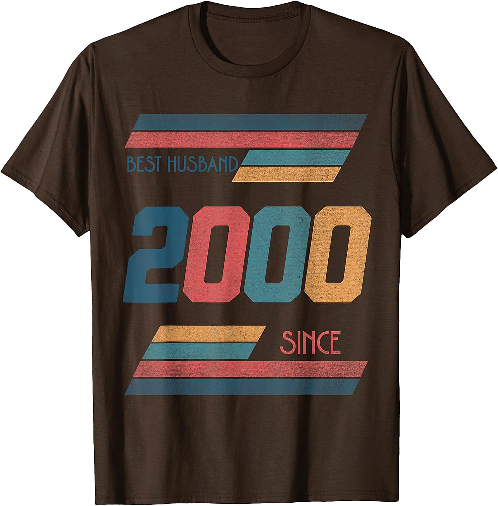 Best Husband Since 2000 Retro T-Shirt | Anniversary Gift