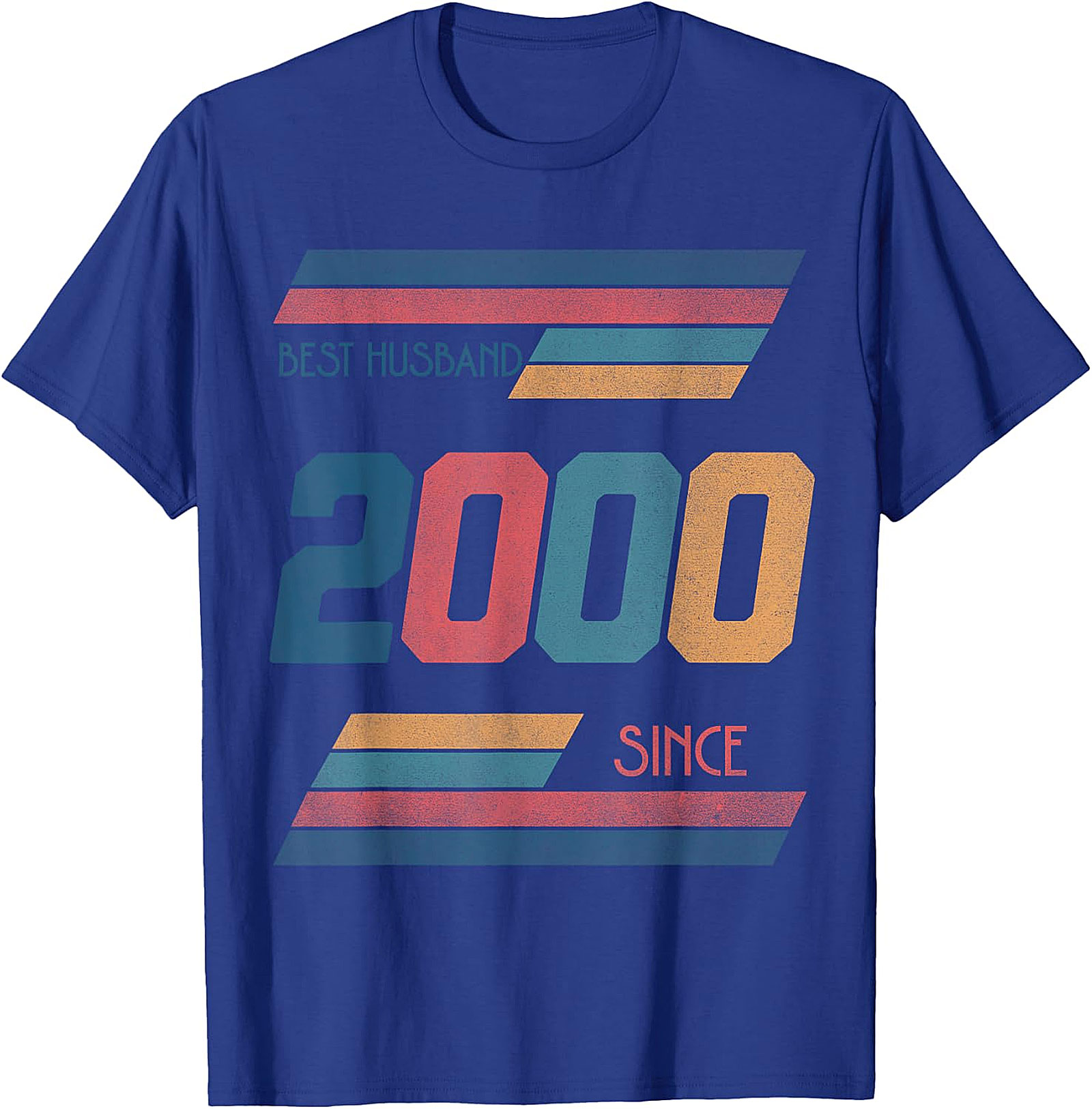 Best Husband Since 2000 Retro T-Shirt | Anniversary Gift