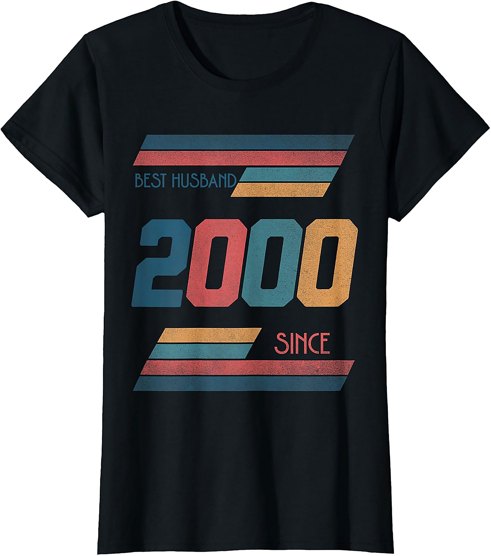 Best Husband Since 2000 Retro T-Shirt | Anniversary Gift