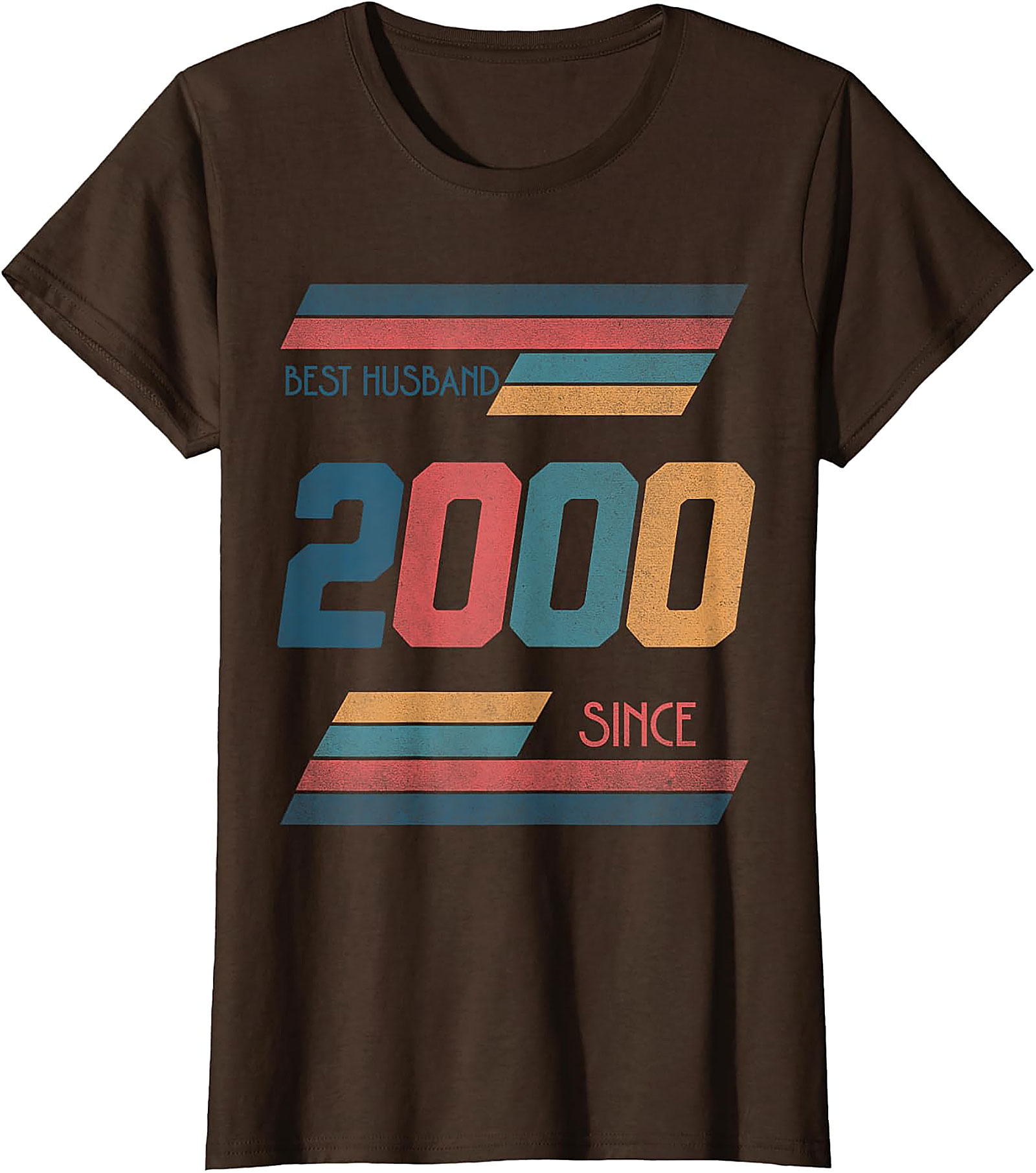 Best Husband Since 2000 Retro T-Shirt | Anniversary Gift