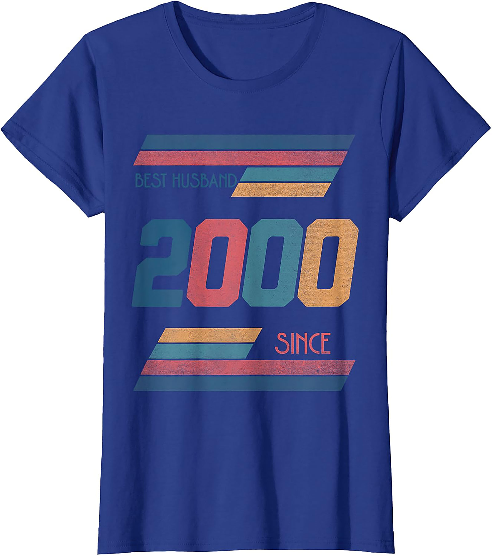 Best Husband Since 2000 Retro T-Shirt | Anniversary Gift