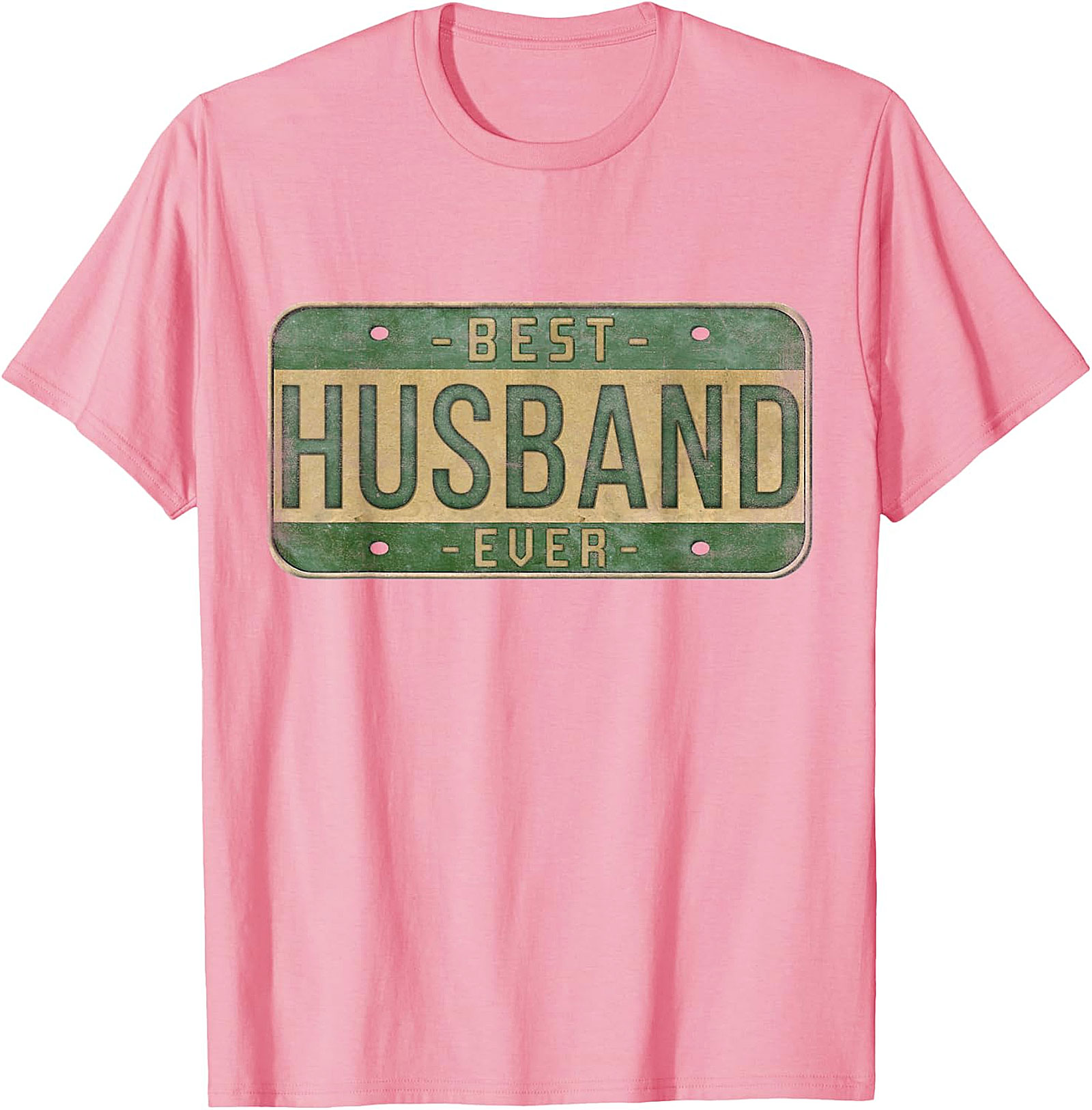Best Husband Ever Vintage License Plate T-Shirt