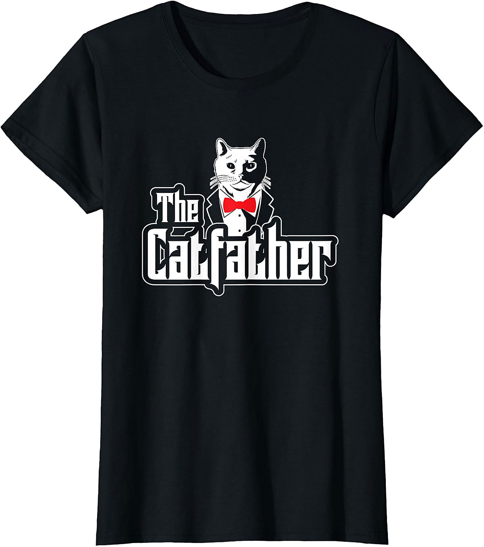 The Catfather Tuxedo Cat T-Shirt | Funny Cat Tee