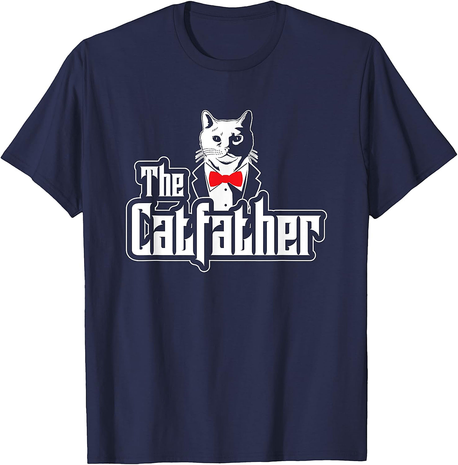 The Catfather Tuxedo Cat T-Shirt | Funny Cat Tee