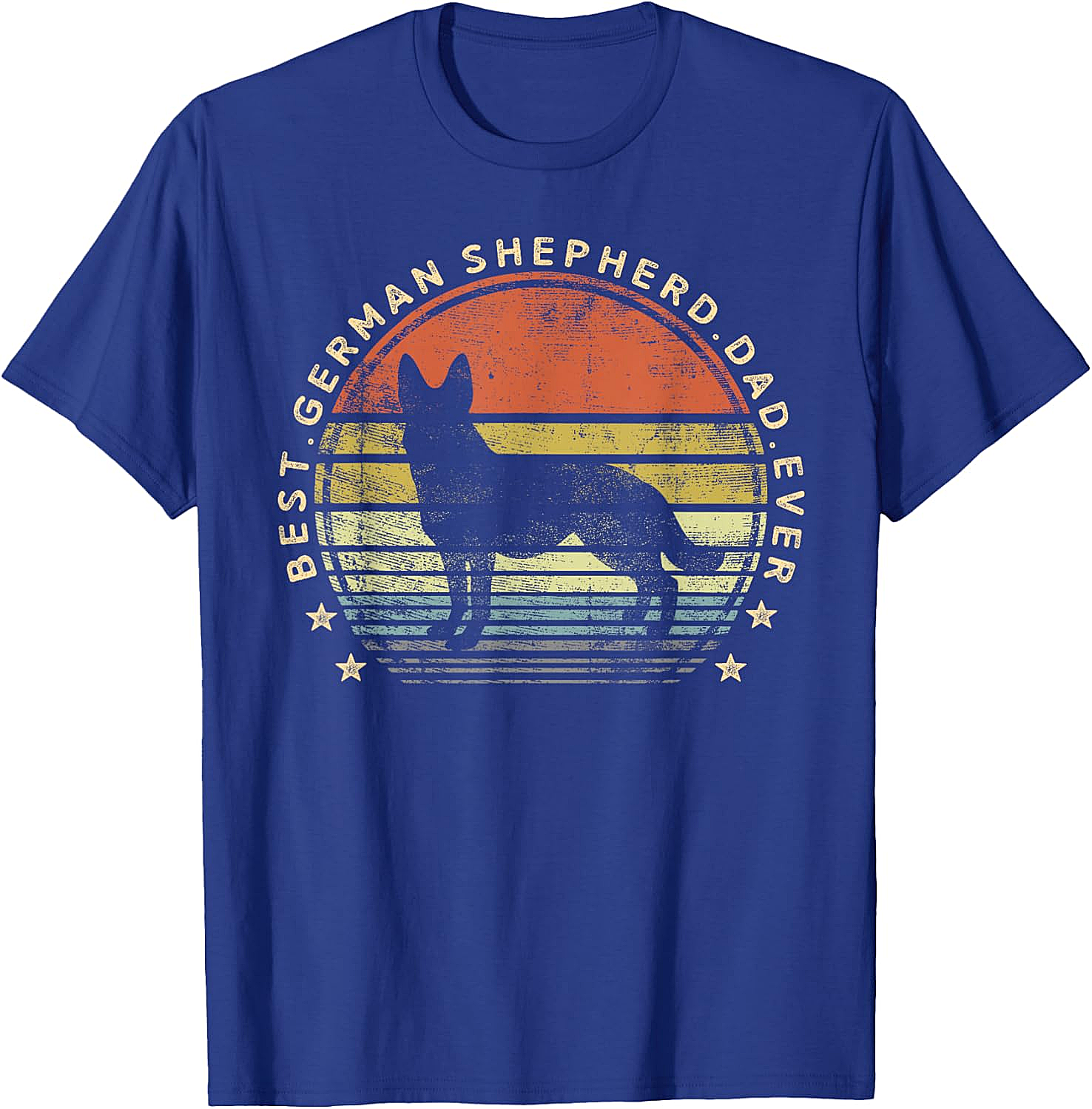  Best German Shepherd Dad Ever T-Shirt Dog Lover Gift