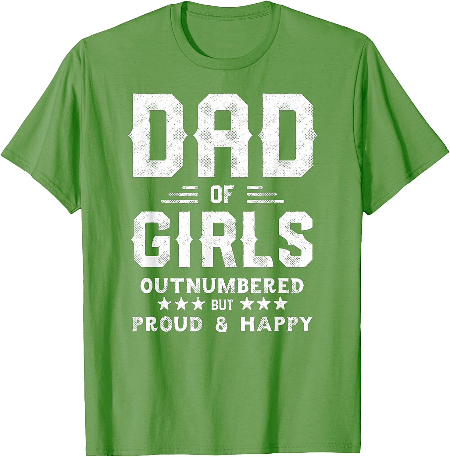  Dad of Girls Outnumbered But Proud T-Shirt Gifts for Dads