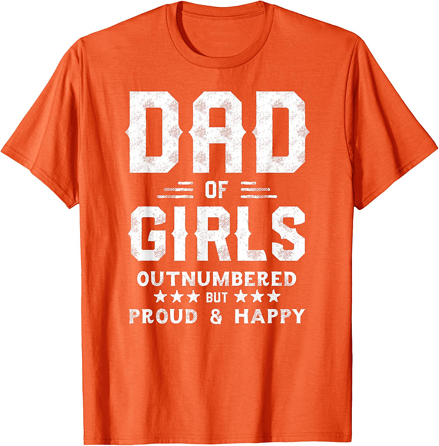 Dad of Girls Outnumbered But Proud T-Shirt Gifts for Dads