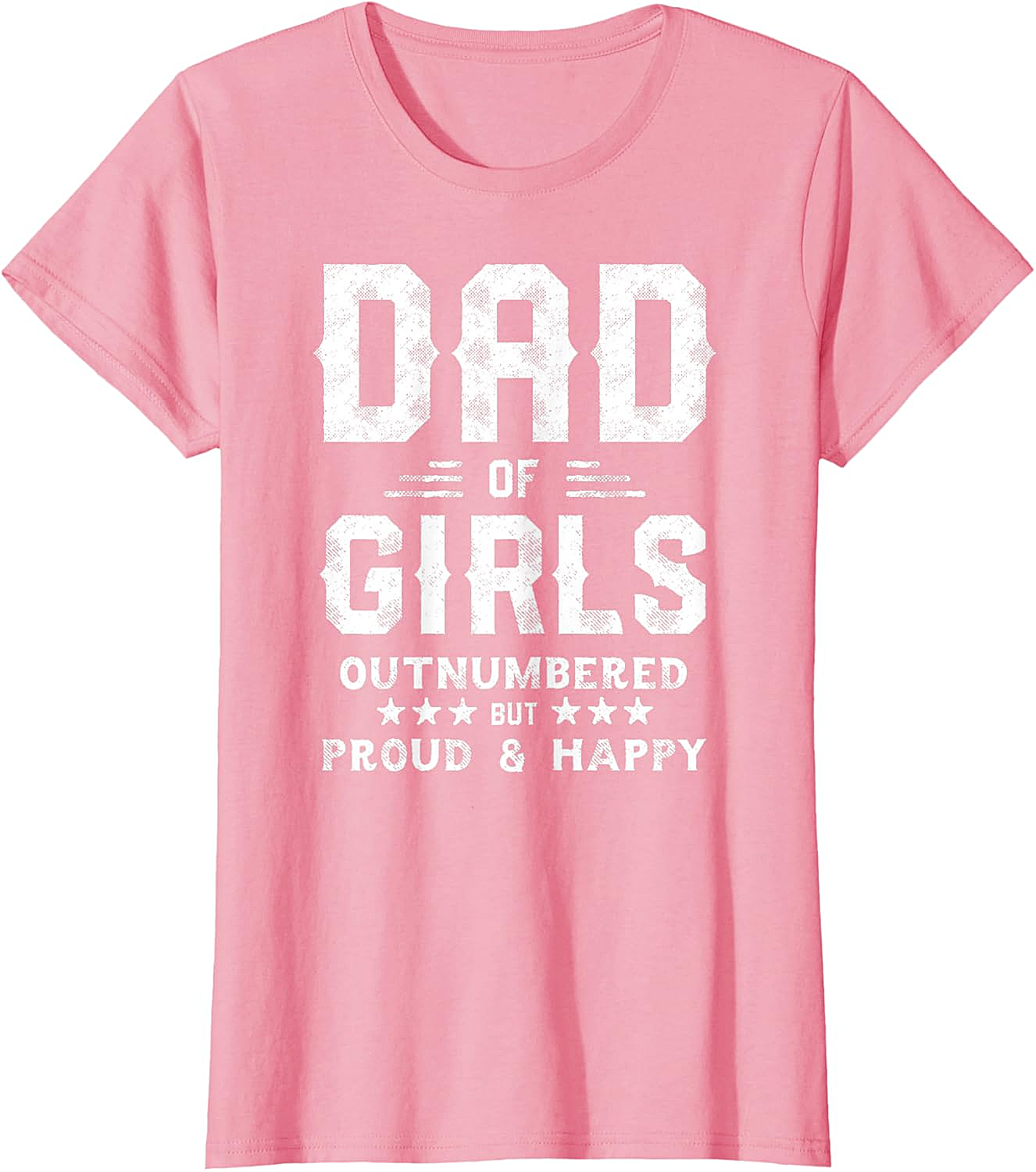  Dad of Girls Outnumbered But Proud T-Shirt Gifts for Dads