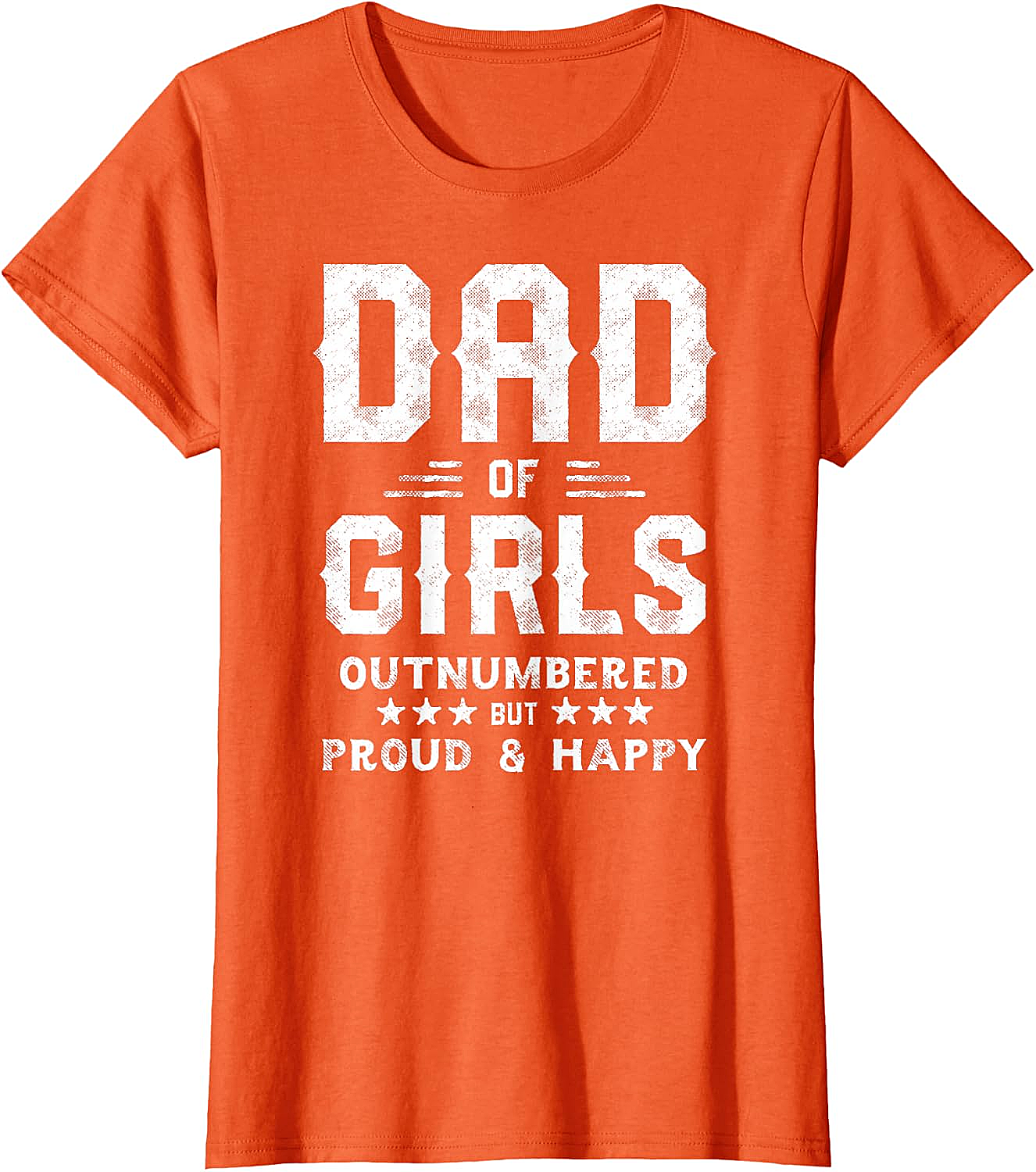  Dad of Girls Outnumbered But Proud T-Shirt Gifts for Dads