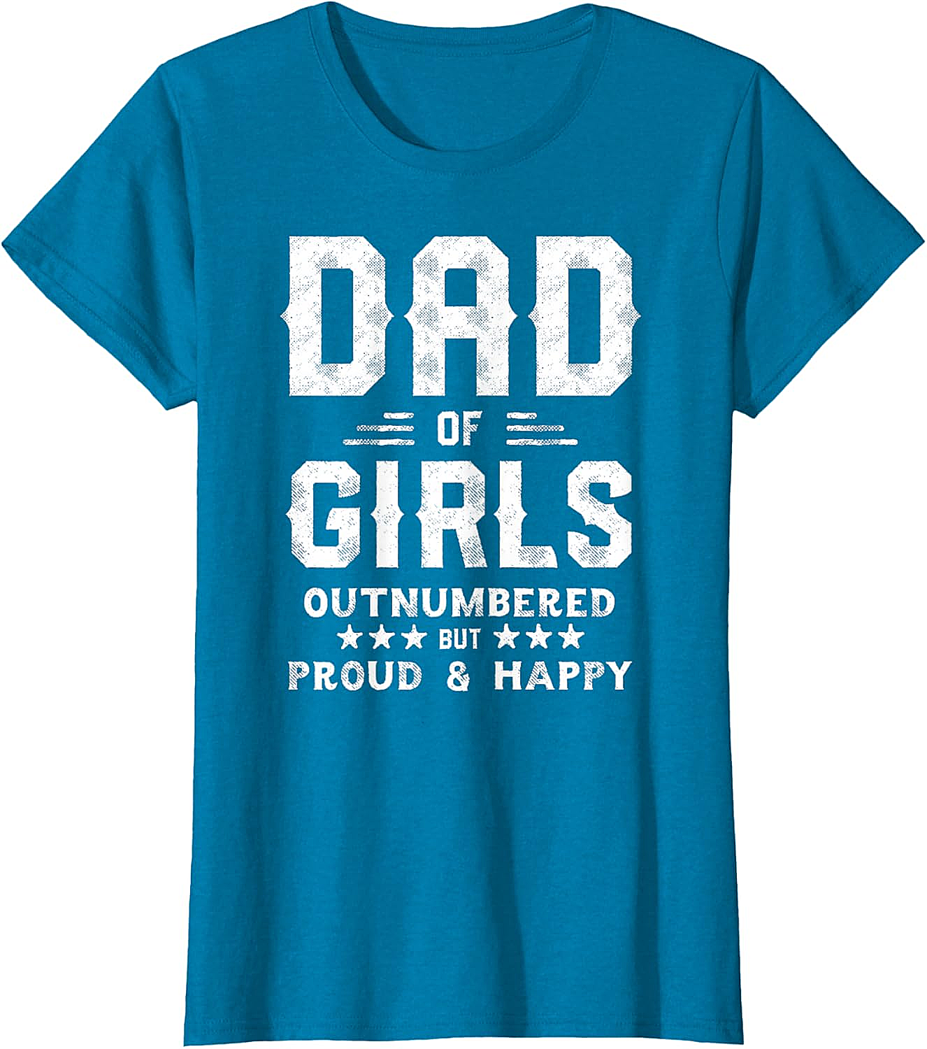  Dad of Girls Outnumbered But Proud T-Shirt Gifts for Dads