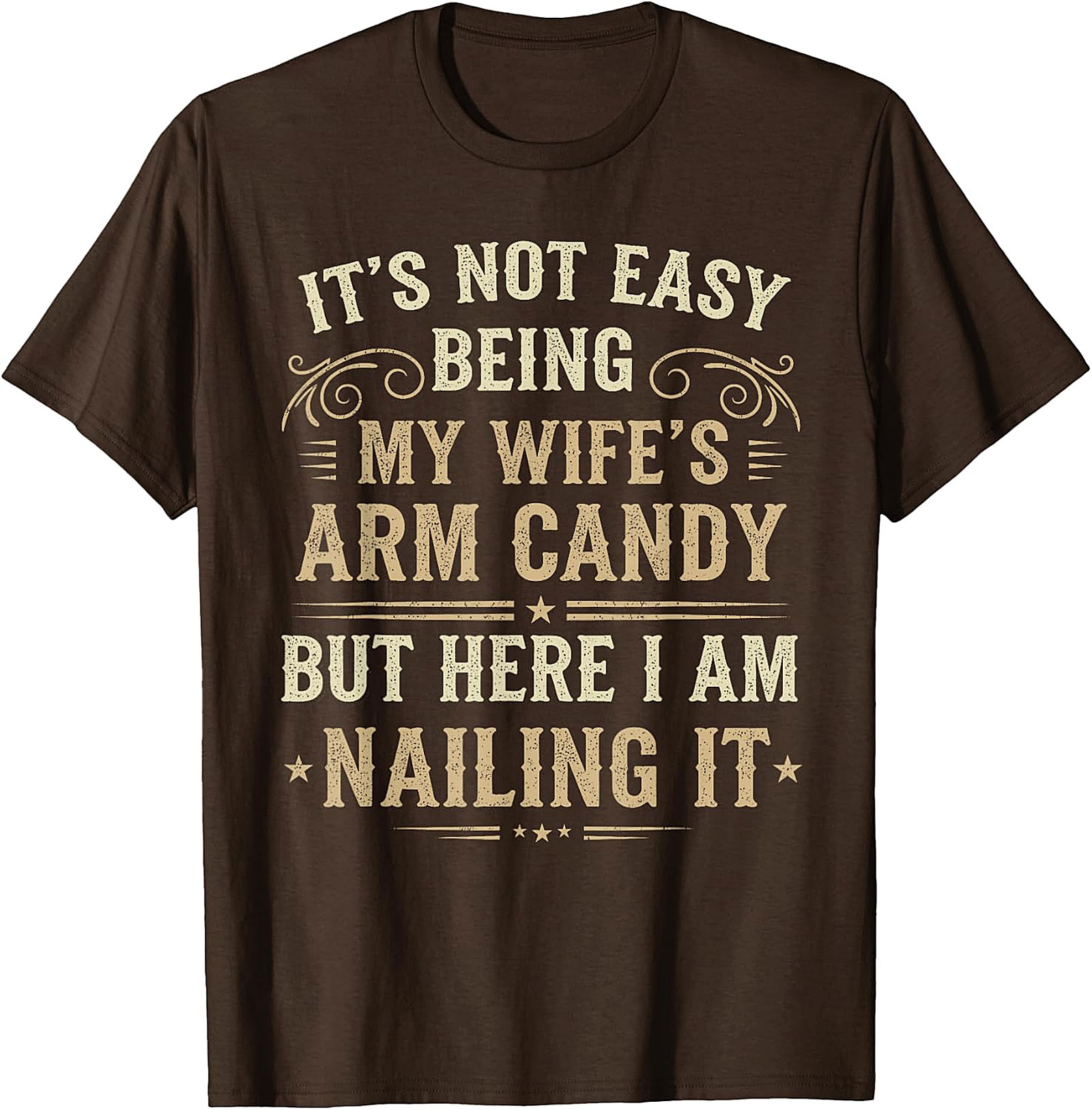 Wife's Arm Candy Funny T-Shirt | Husband Gift | Unisex Tee