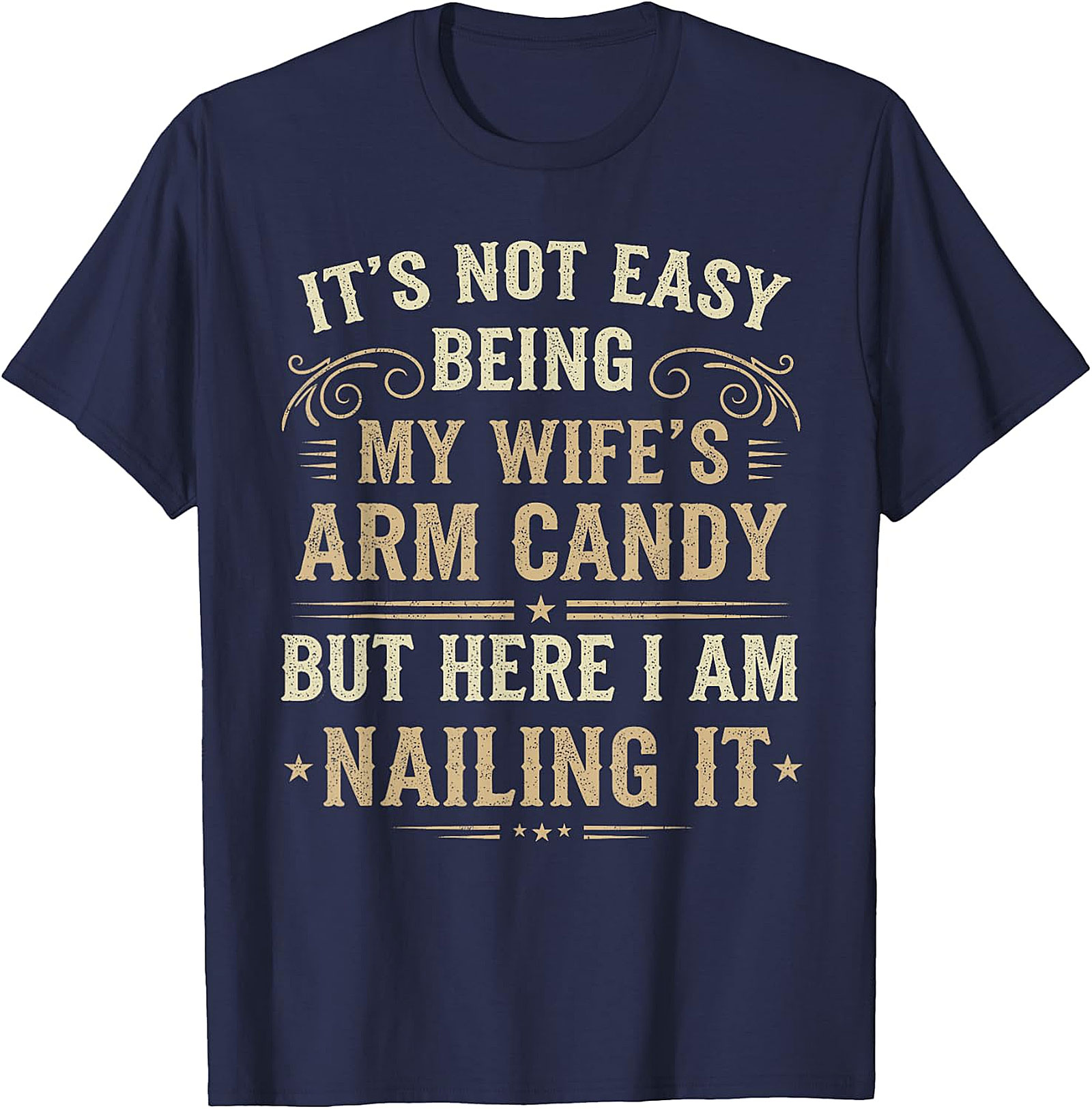 Wife's Arm Candy Funny T-Shirt | Husband Gift | Unisex Tee