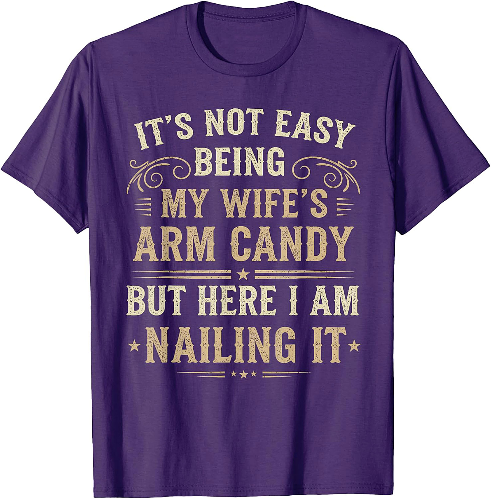 Wife's Arm Candy Funny T-Shirt | Husband Gift | Unisex Tee