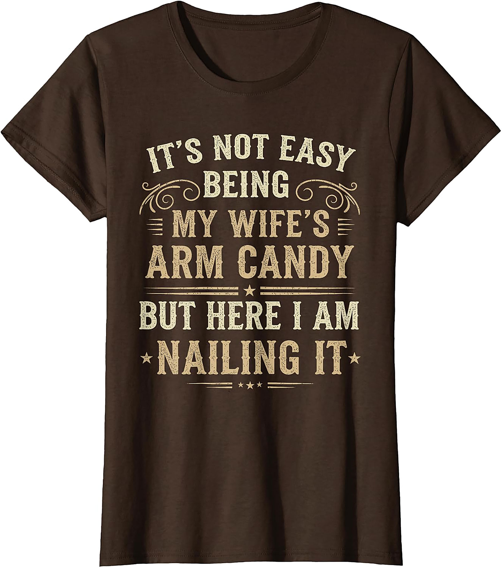 Wife's Arm Candy Funny T-Shirt | Husband Gift | Unisex Tee