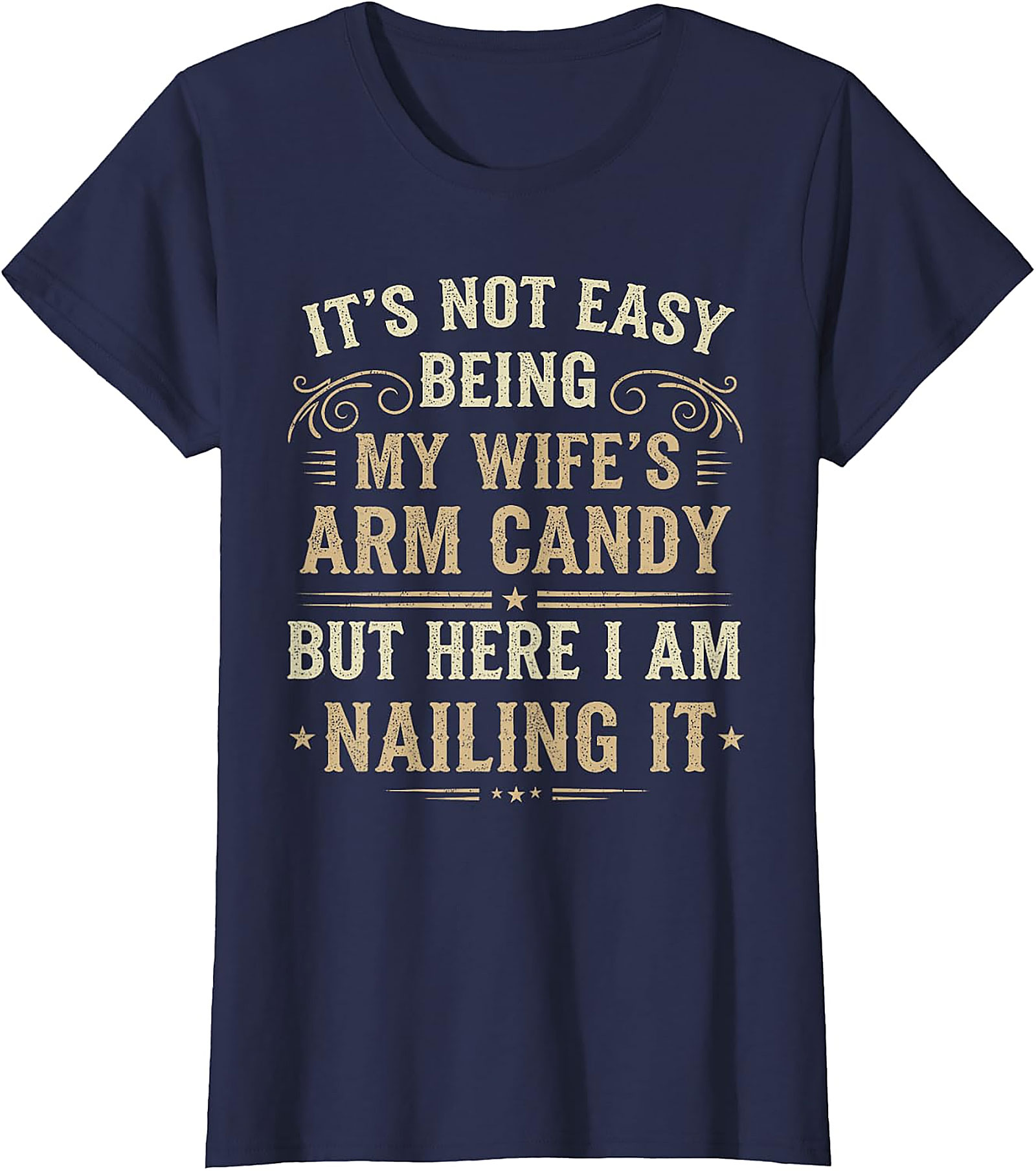 Wife's Arm Candy Funny T-Shirt | Husband Gift | Unisex Tee