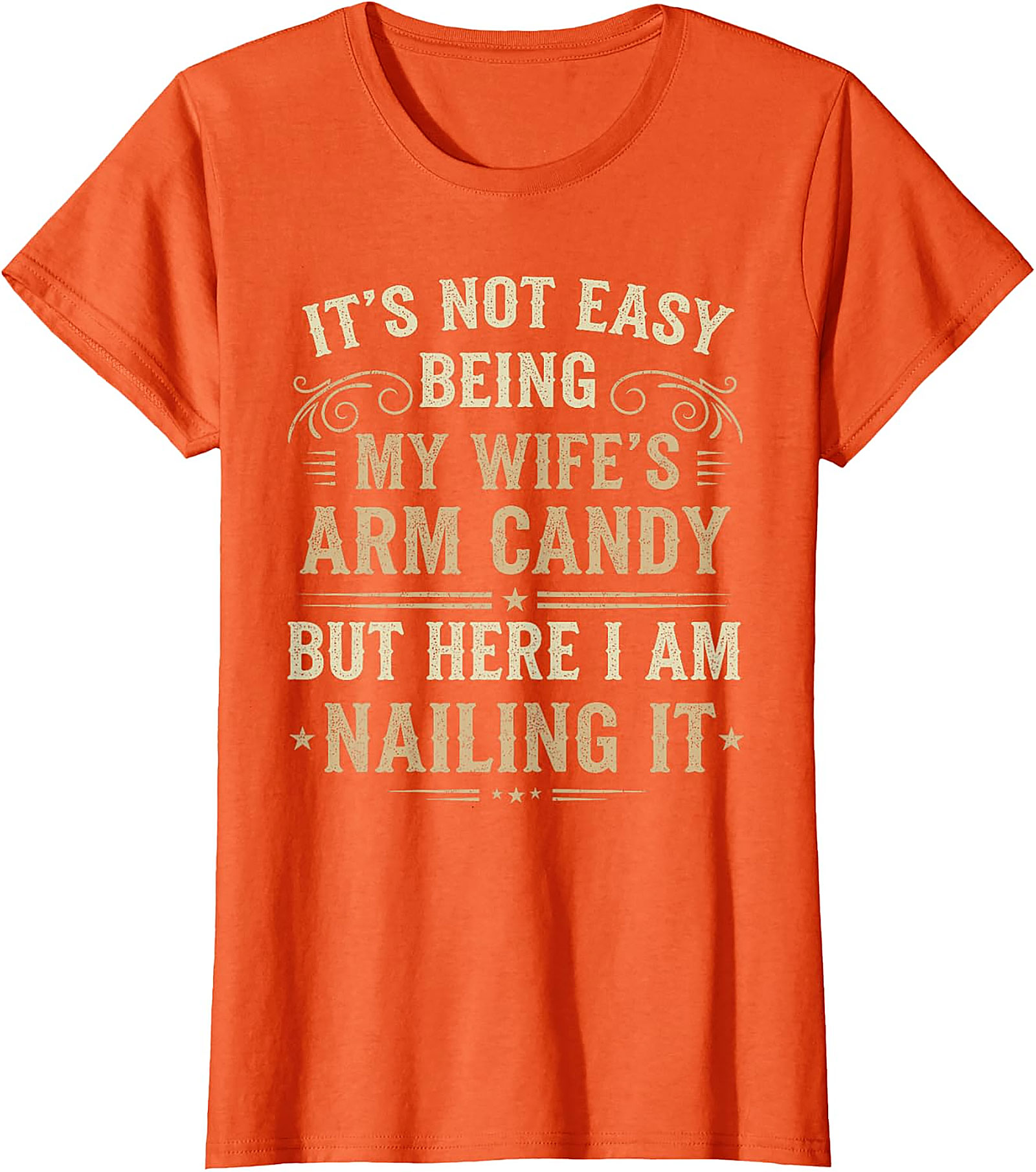 Wife's Arm Candy Funny T-Shirt | Husband Gift | Unisex Tee