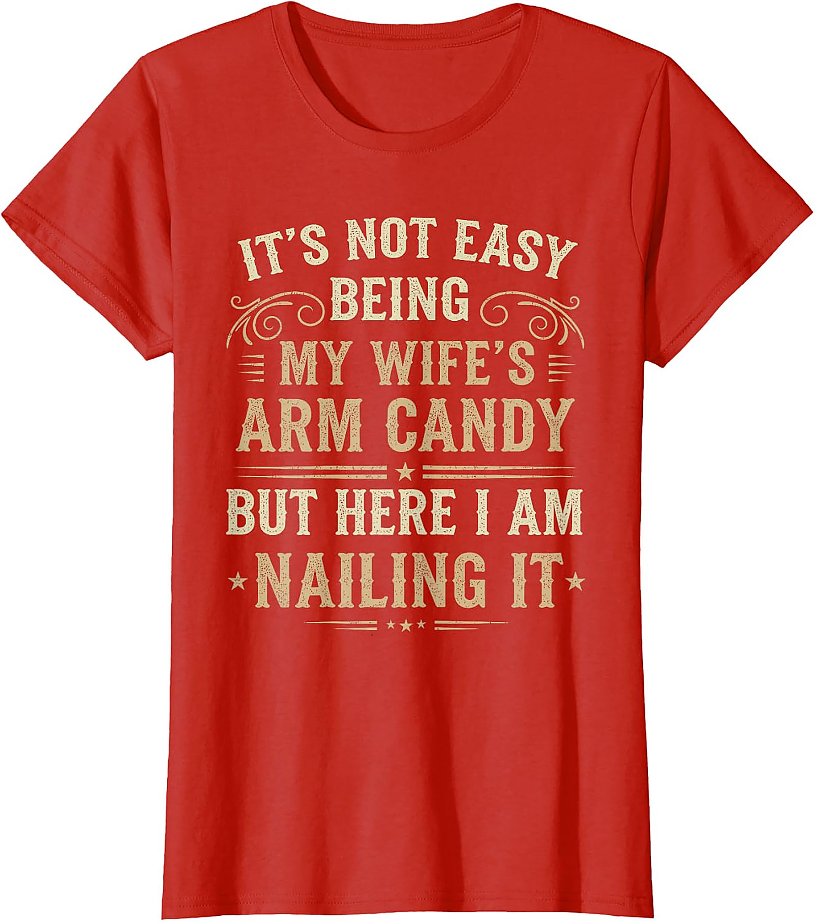 Wife's Arm Candy Funny T-Shirt | Husband Gift | Unisex Tee