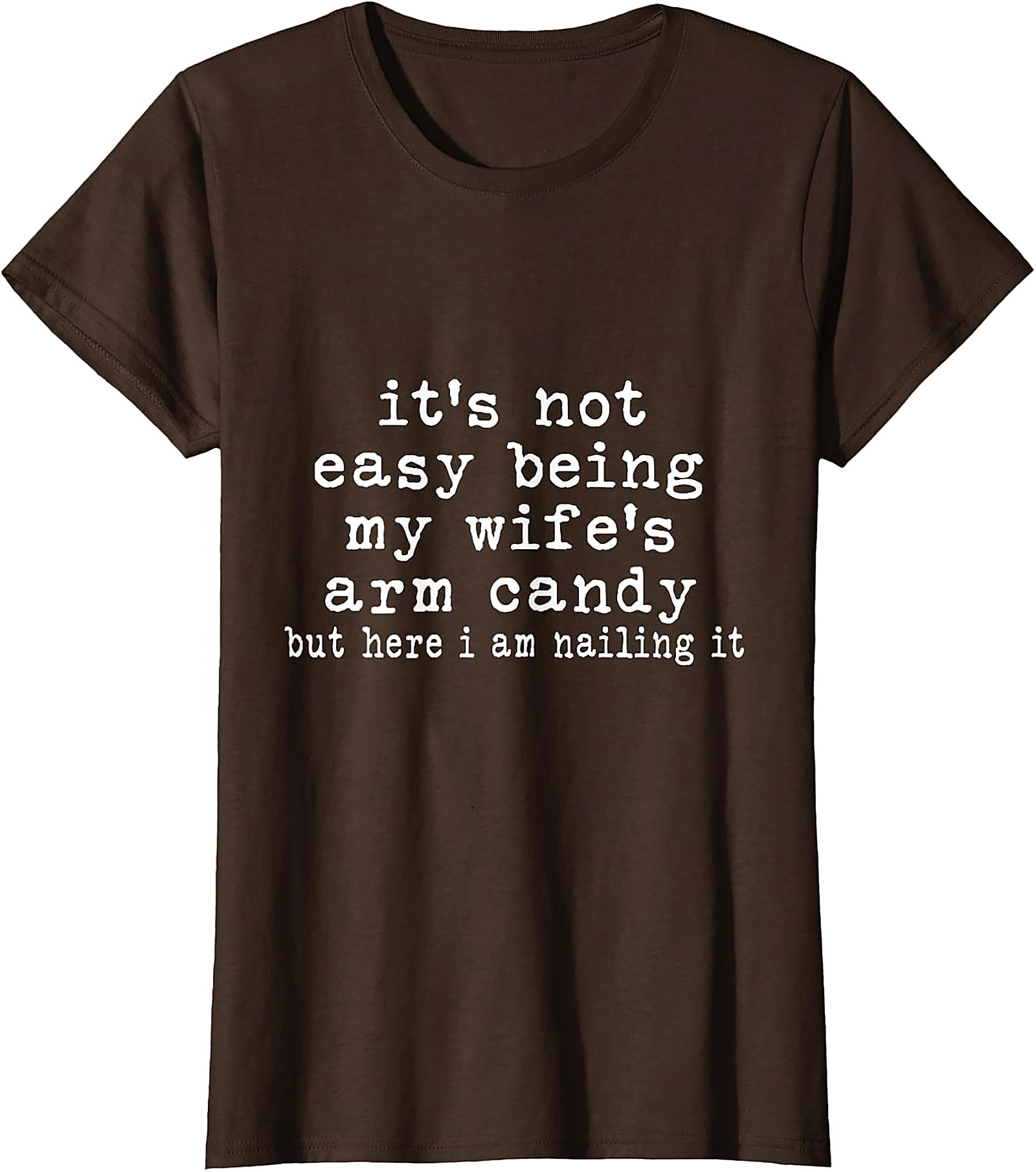 Funny "Arm Candy" T-Shirt for Men | Wife's Beau Tee